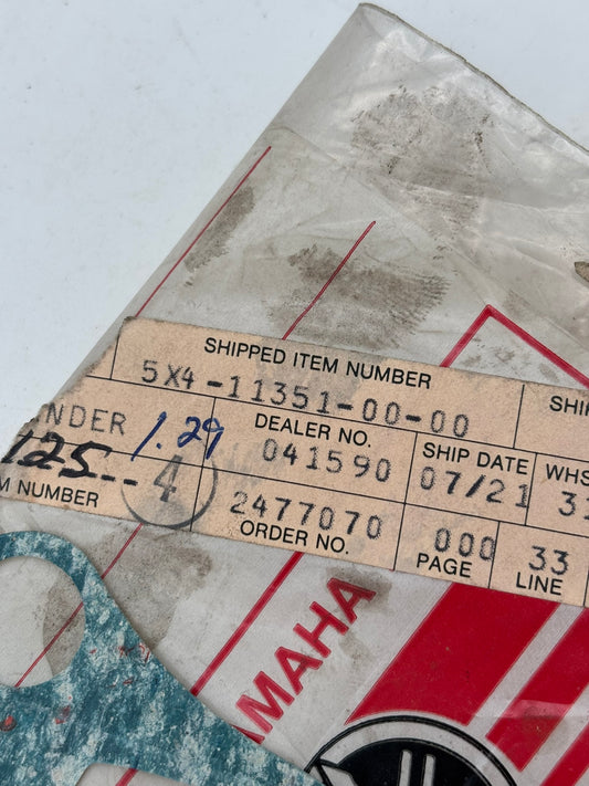 YAMAHA CYLINDER BASE GASKET (SUB 5X4-11351-01-00 ) 5X4-11351-00-00 Y6