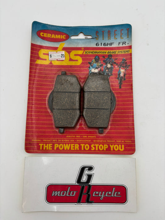AFTERMARKET SBS FRONT BRAKE PADS 616HF XV250 89 XV400 88 XV535 88-95 SBS616HF J14