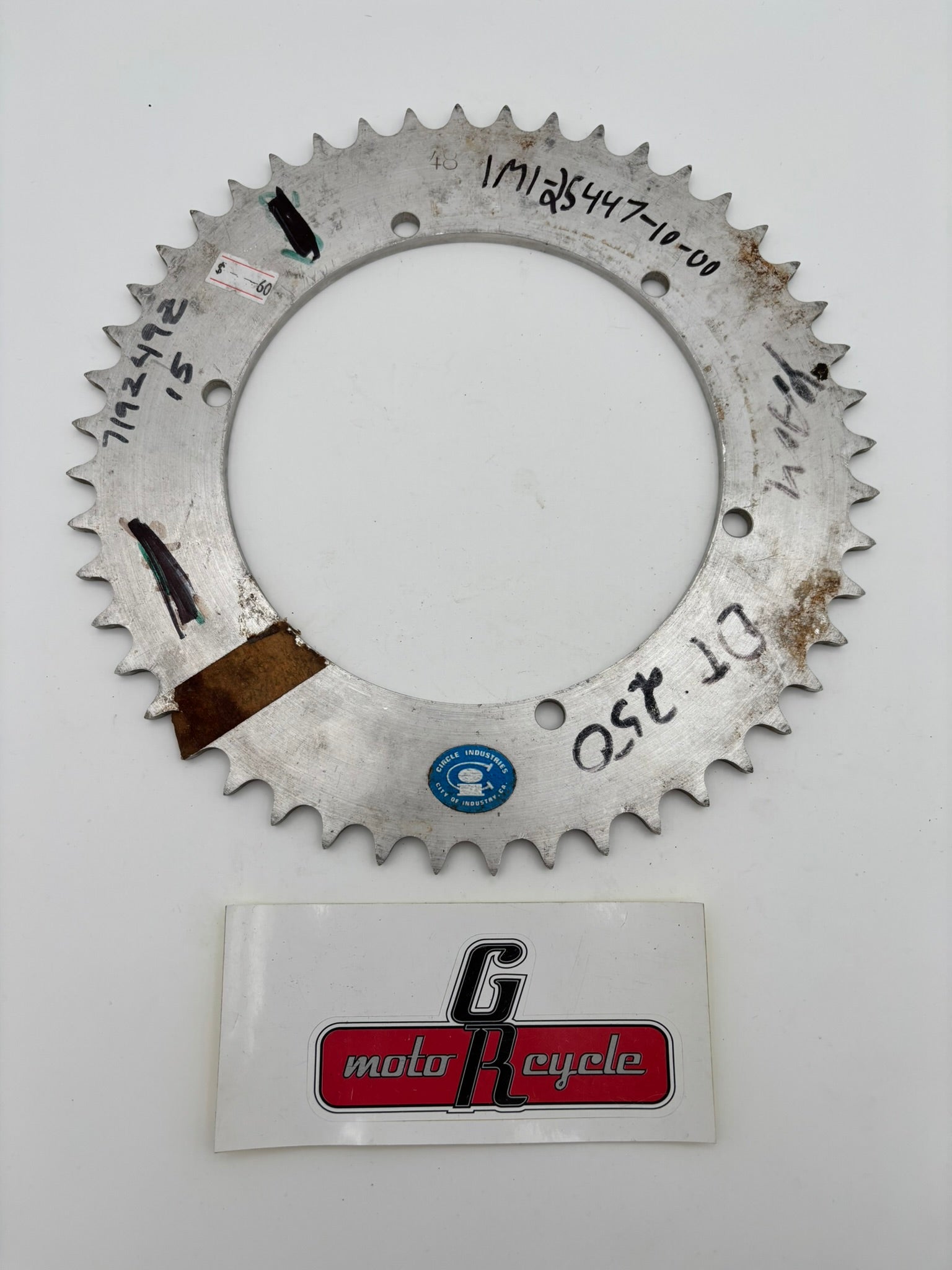 AFTERMARKET CIRCLE INDUSTRIES REAR SPROCKET 48T 1M1-25447-10-00-J J14