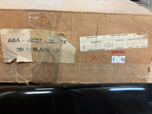 YAMAHA LOWER FAIRING SIDE COVER BLACK ABA-4X701-20-24 YBOX