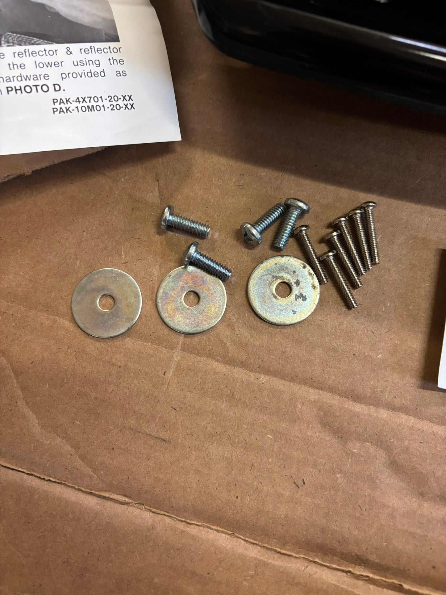 YAMAHA LOWER FAIRING SIDE COVER BLACK ABA-4X701-20-24 YBOX