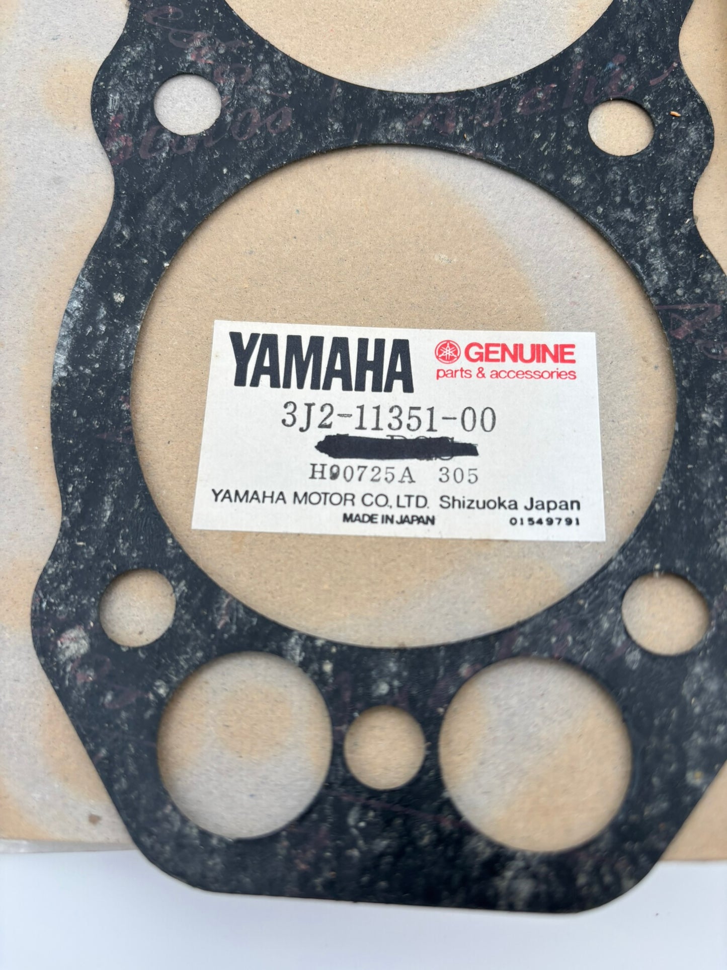 YAMAHA CYLINDER GASKET (MCA) (SUB 3J2-11351-10-00 ) 3J2-11351-00-00 Y9