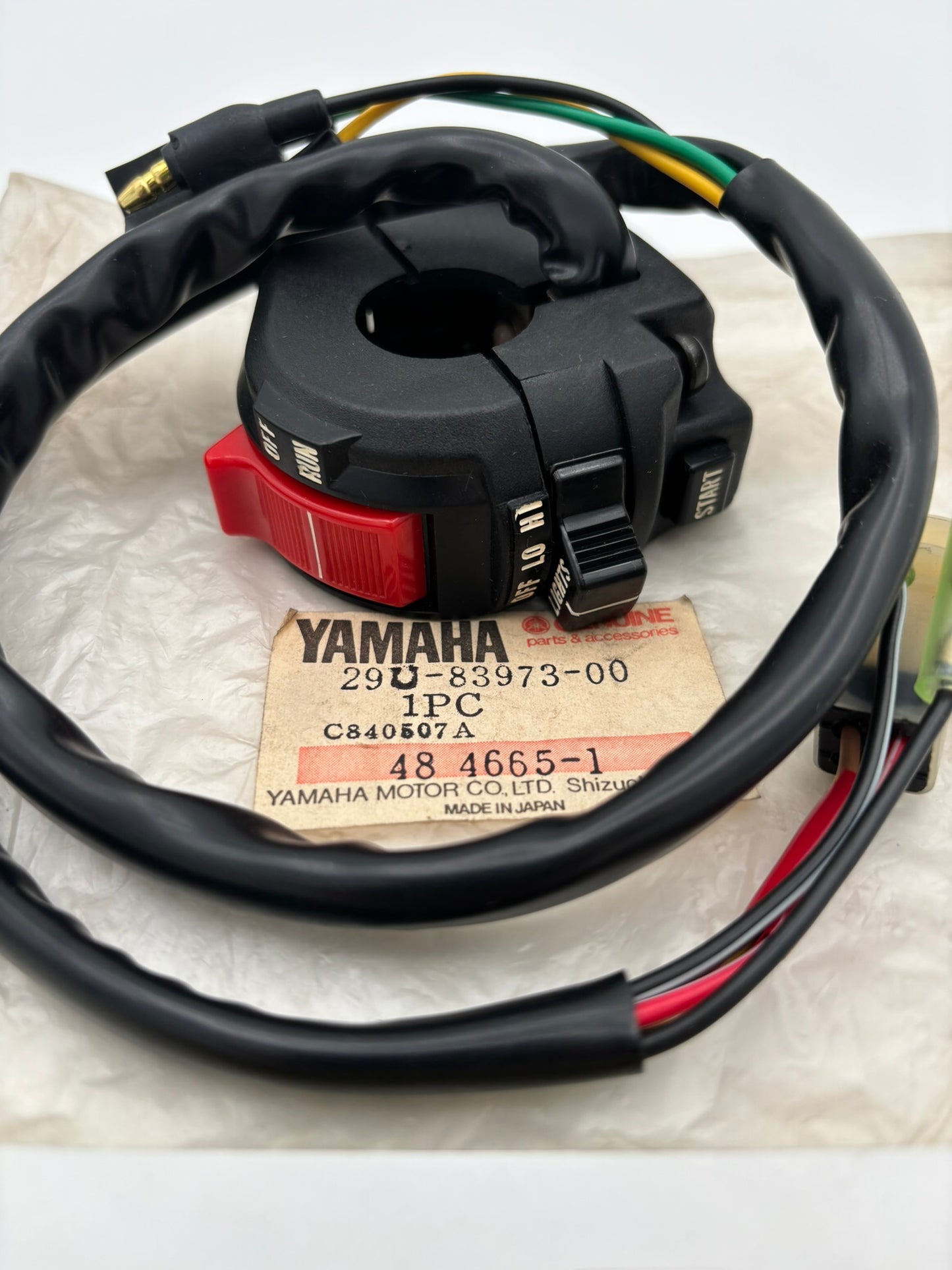 YAMAHA HANDLE SWITCH 3 (SUB 29U-83973-01-00 29U-83973-08-00 ) 29U-83973-00-00 Y11