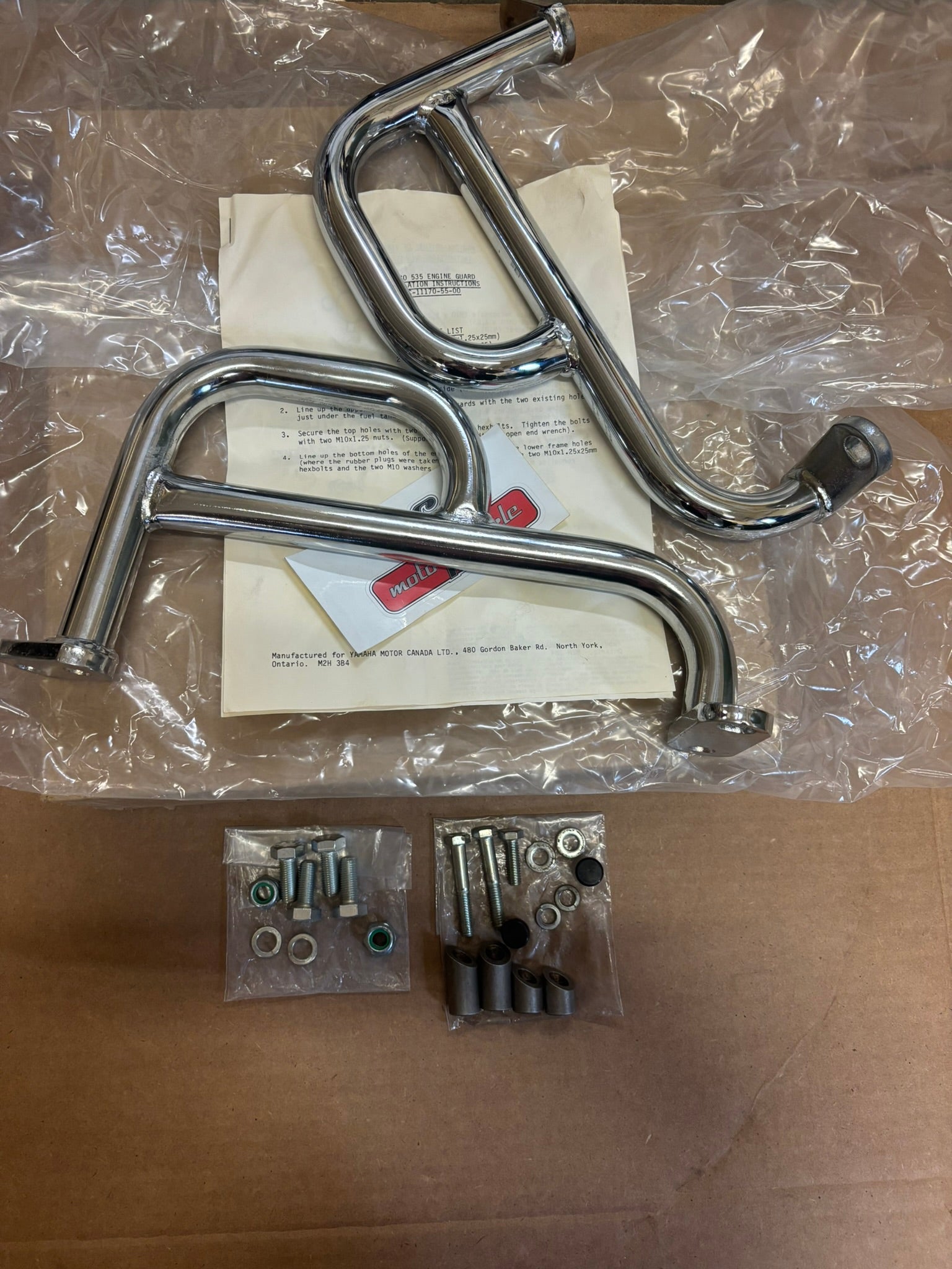 YAMAHA VIRAGO 535 ENGINE GUARD CRASH BAR ACC-11170-55-00 YBOX