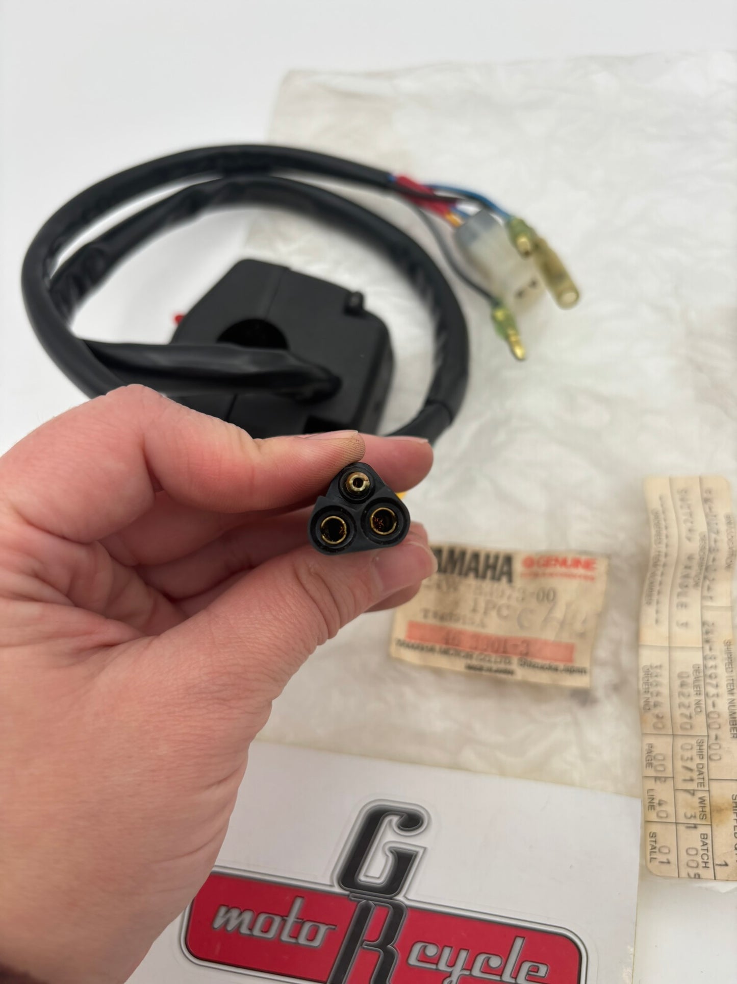 YAMAHA HANDLE SWITCH 3 (SUB 24W-83973-01-00 24W-83973-09-00 ) 24W-83973-00-00 Y12