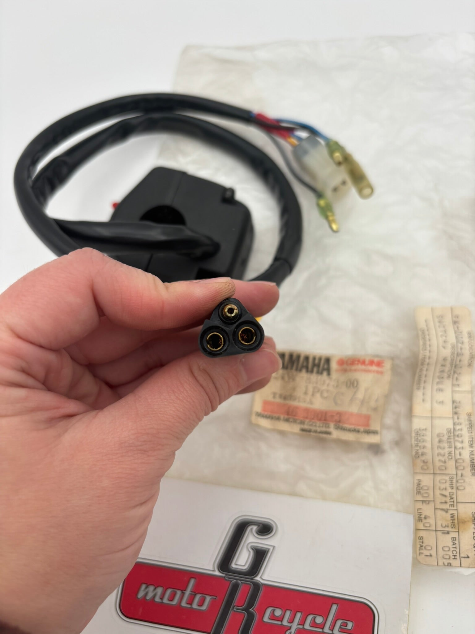 YAMAHA HANDLE SWITCH 3 (SUB 24W-83973-01-00 24W-83973-09-00 ) 24W-83973-00-00 Y12