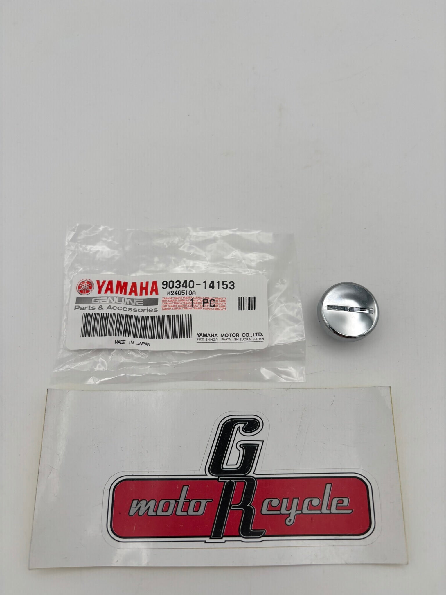 YAMAHA STRAIGHT SCREW PLUG 90340-14153-00 Y54
