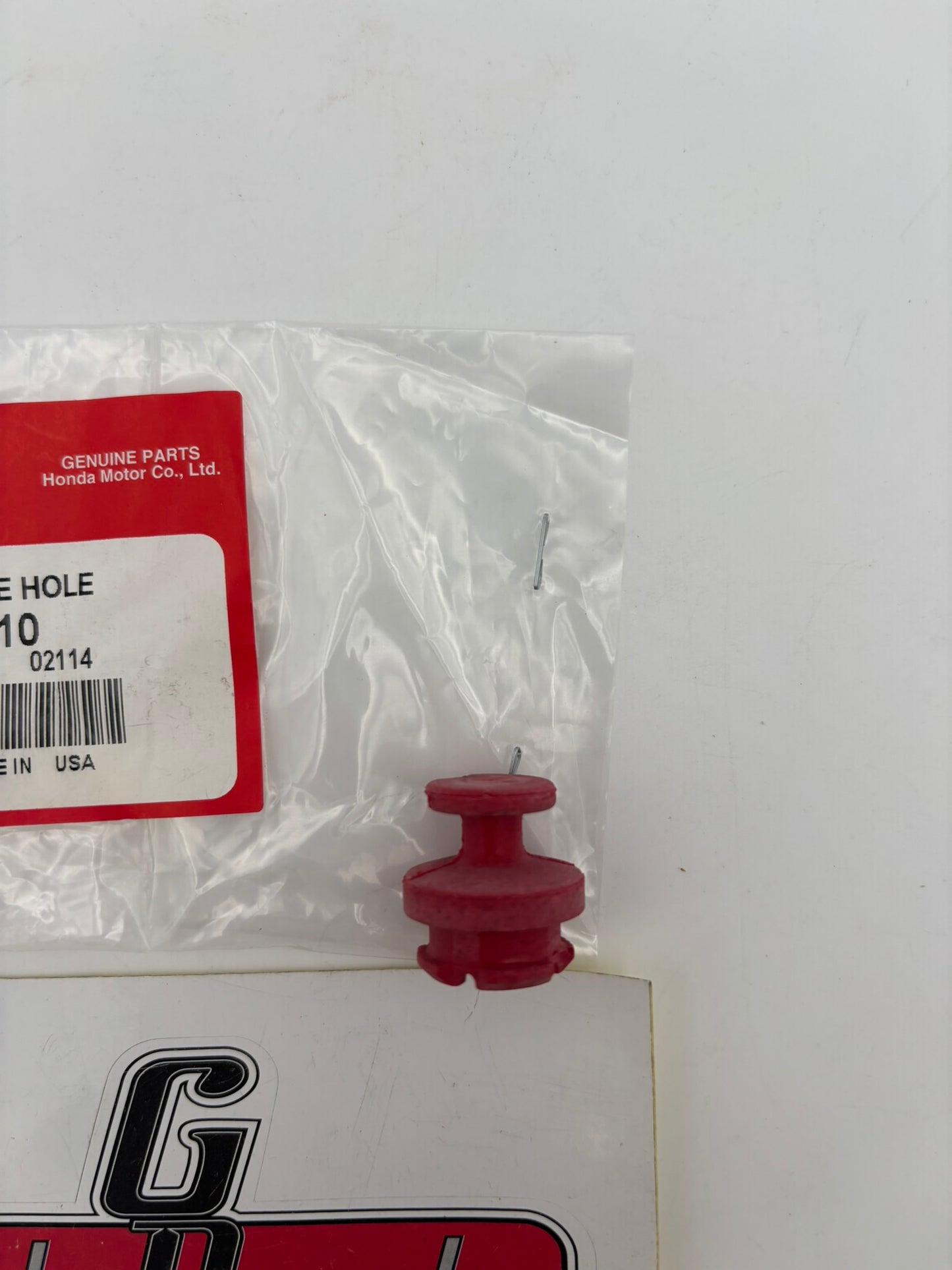 HONDA ADJUSTING HOLE PLUG 44602-HM5-A10 H103
