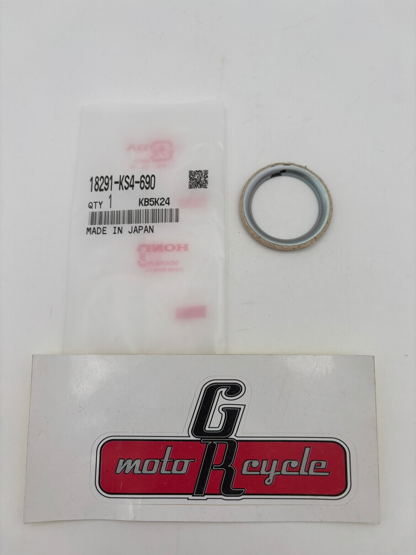 HONDA EXHAUST PIPE GASKET 18291-KS4-690 H24