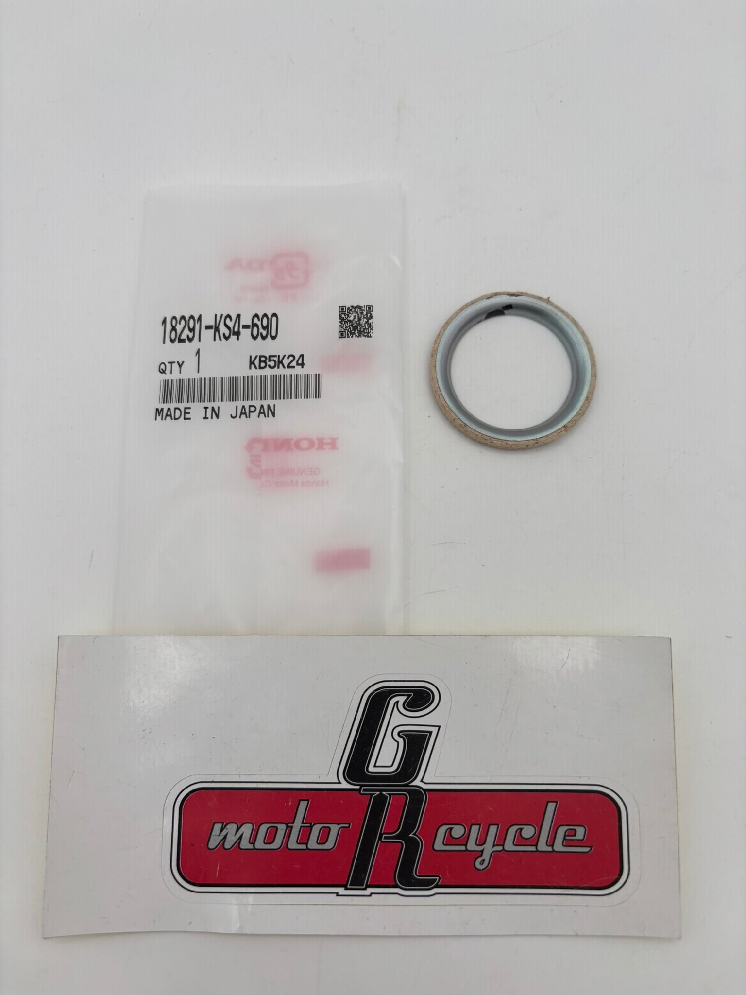 HONDA EXHAUST PIPE GASKET 18291-KS4-690 H24