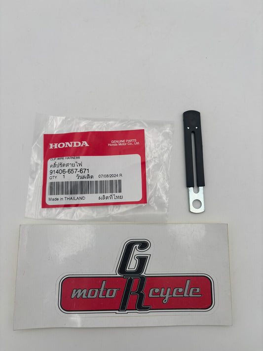 HONDA WIRE HARNESS CLIP 91406-657-671 H100