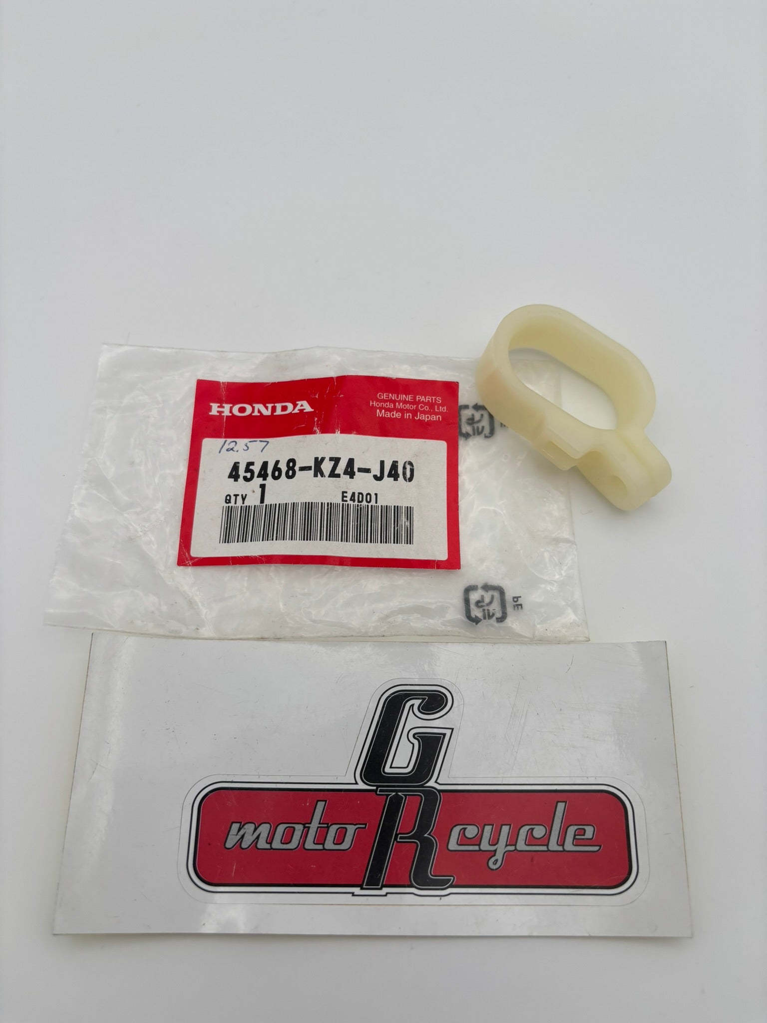 HONDA FRONT BRAKE HOSE GUIDE 45468-KZ4-J40 H100