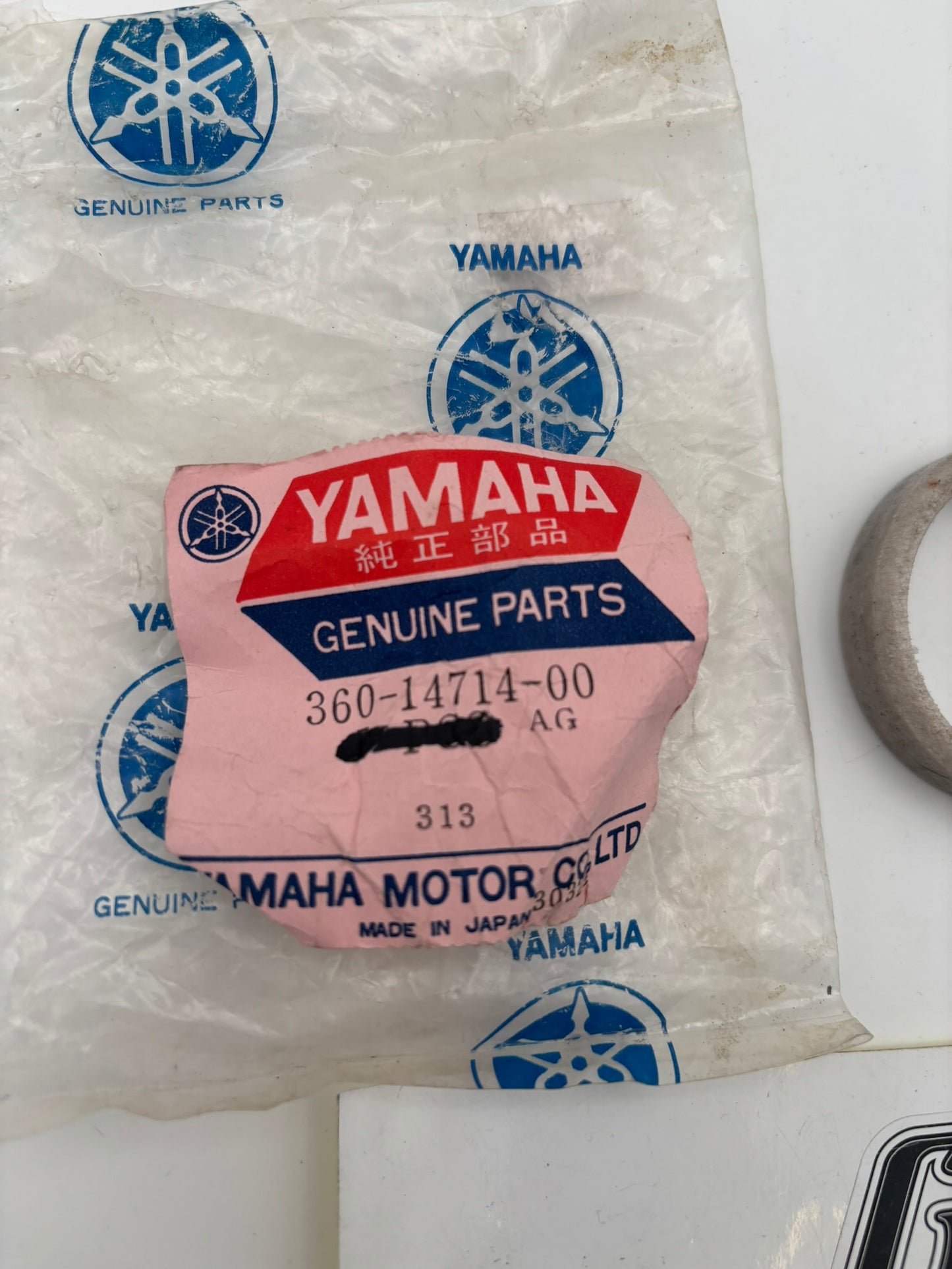 YAMAHA MUFFLER GASKET 360-14714-00-00 Y38