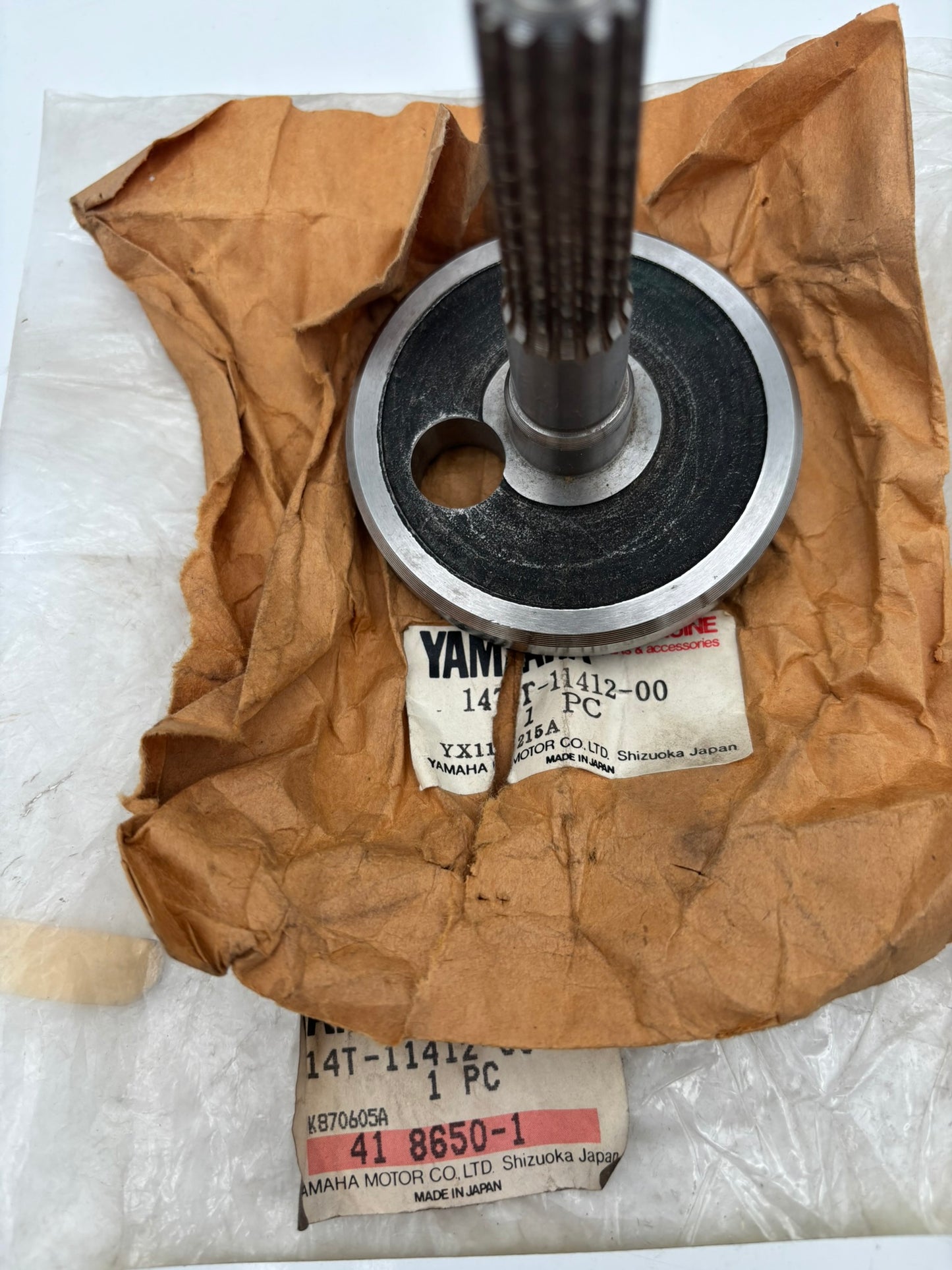 YAMAHA LEFT CRANK 14T-11412-00-00 Y14