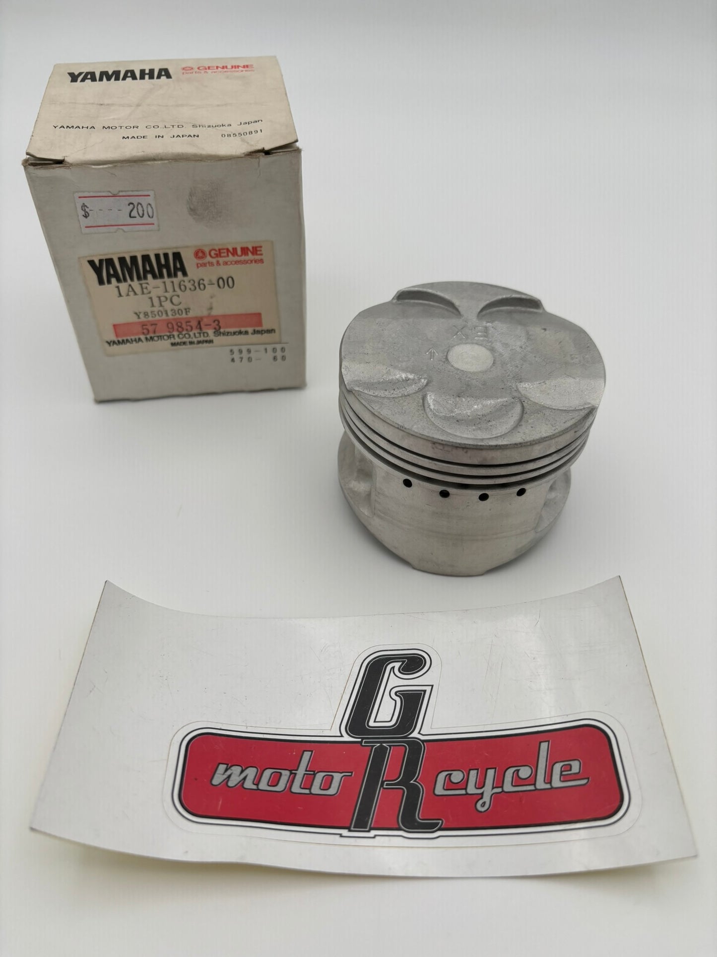 YAMAHA PISTON (0.50MM O/S) 1AE-11636-00-00 Y15