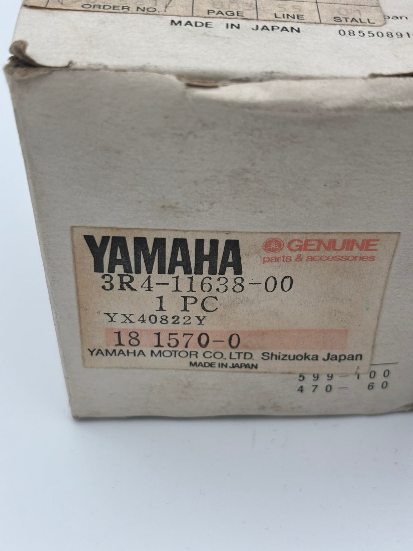 YAMAHA PISTON (1.00MM O/S) 3R4-11638-00-00 Y16