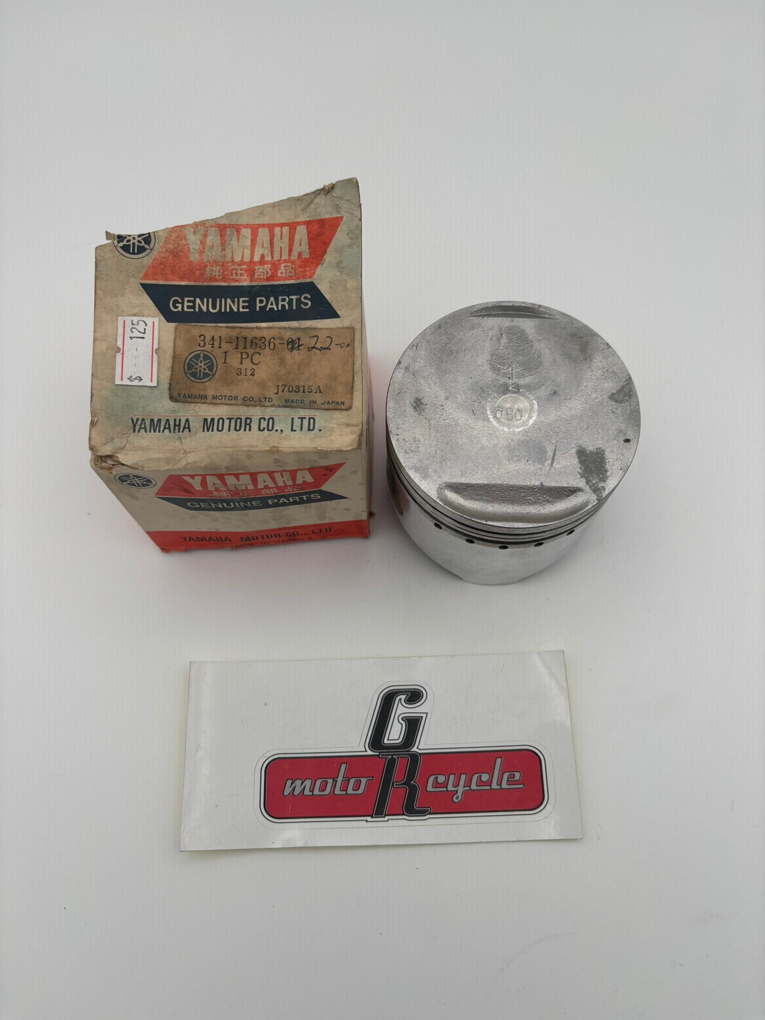 YAMAHA PISTON (0.50MM O/S) 341-11636-01-00 Y16