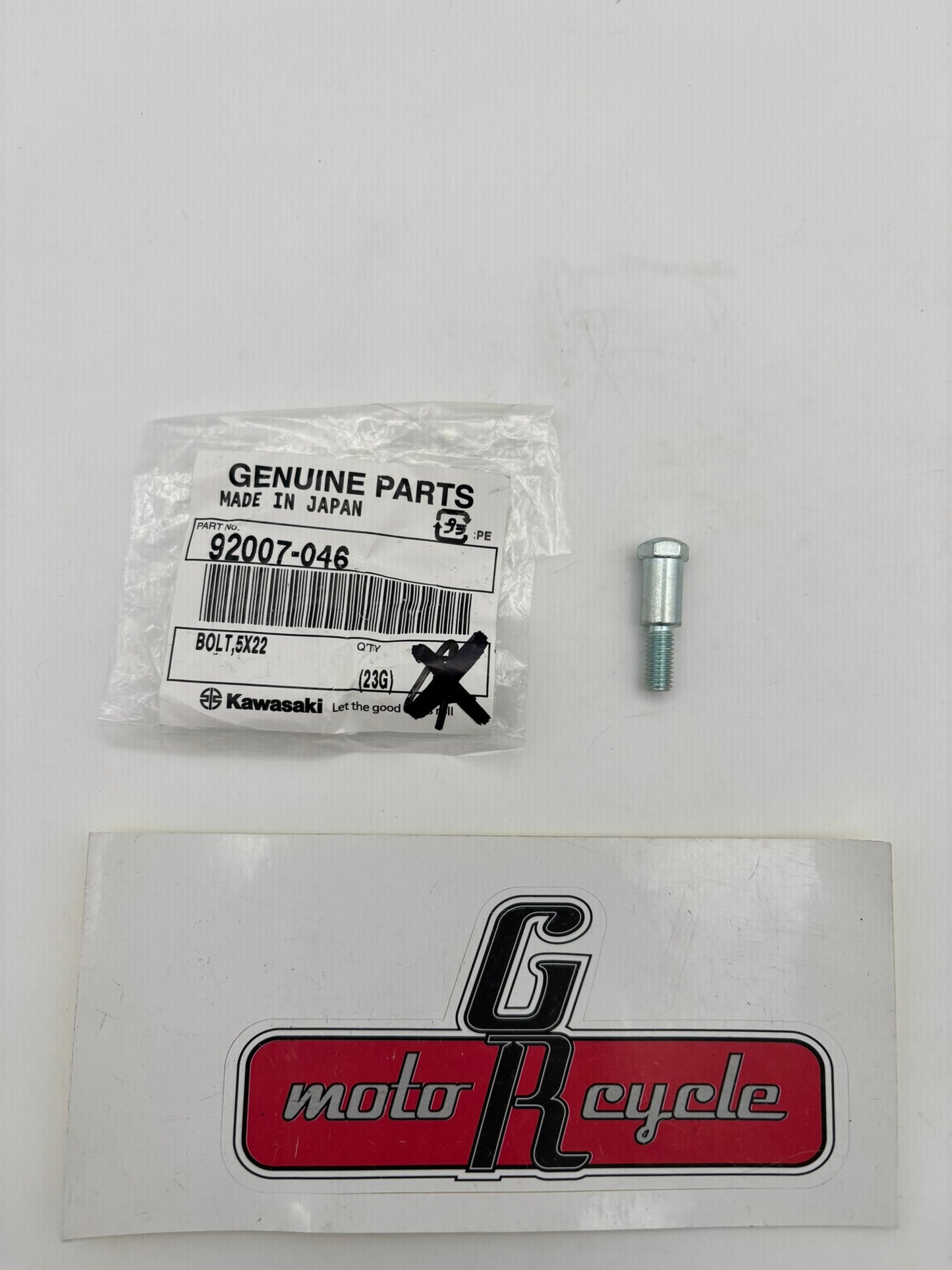KAWASAKI HEX HEAD BOLT (5X22) 92007-046 K19