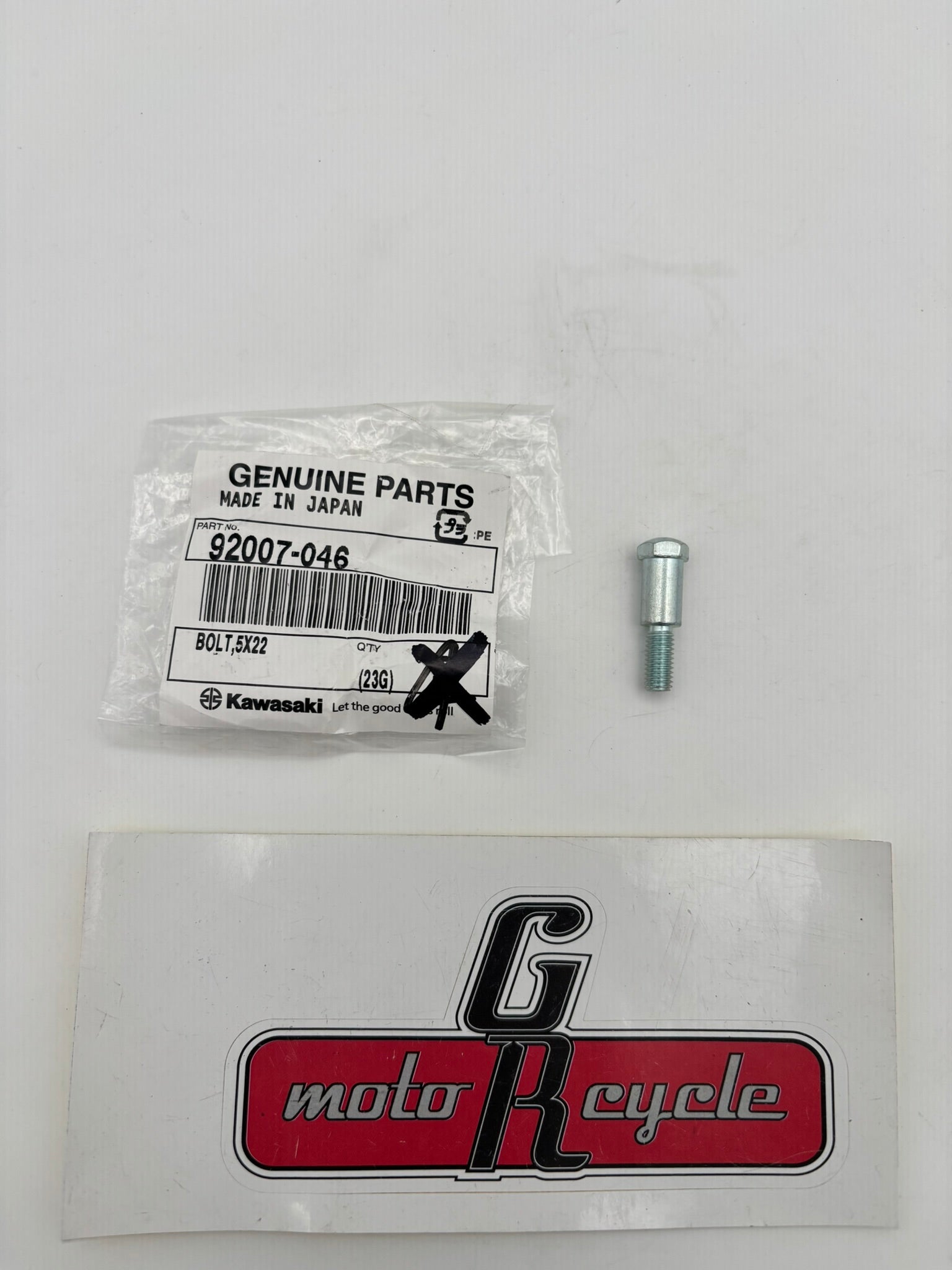 KAWASAKI HEX HEAD BOLT (5X22) 92007-046 K19
