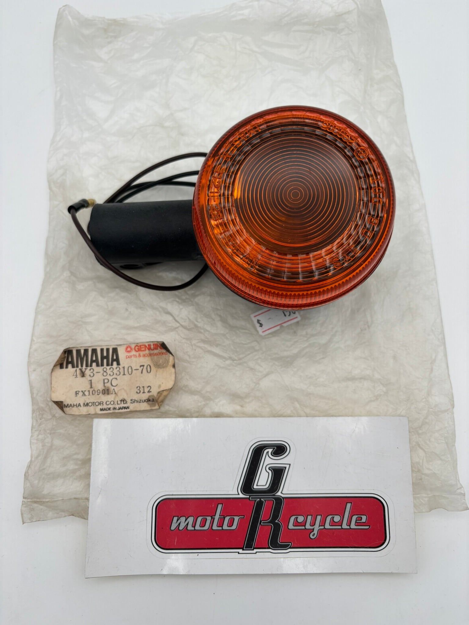 YAMAHA REAR FLASHER LIGHT (SUB 4Y3-83330-70-00 ) 4Y3-83310-70-00 Y18