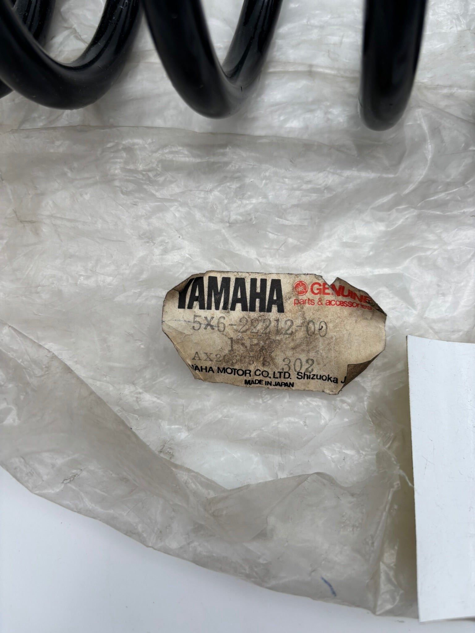 YAMAHA 1982 YZ250 YZ490 SPRING 5X6-22212-00-00 Y18