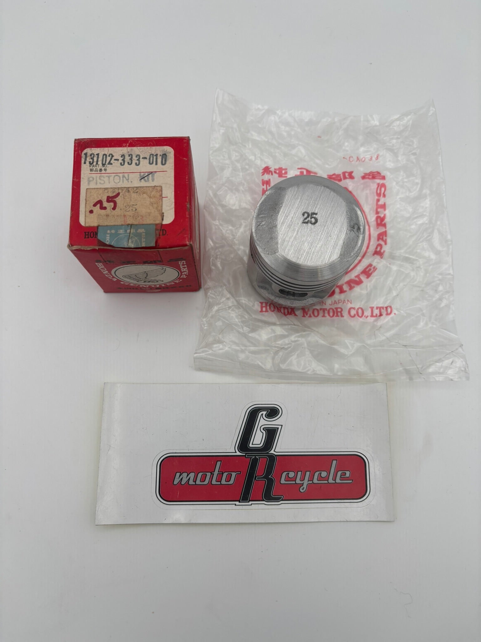 HONDA PISTON (O/S 0.25MM) 13102-333-010 H96