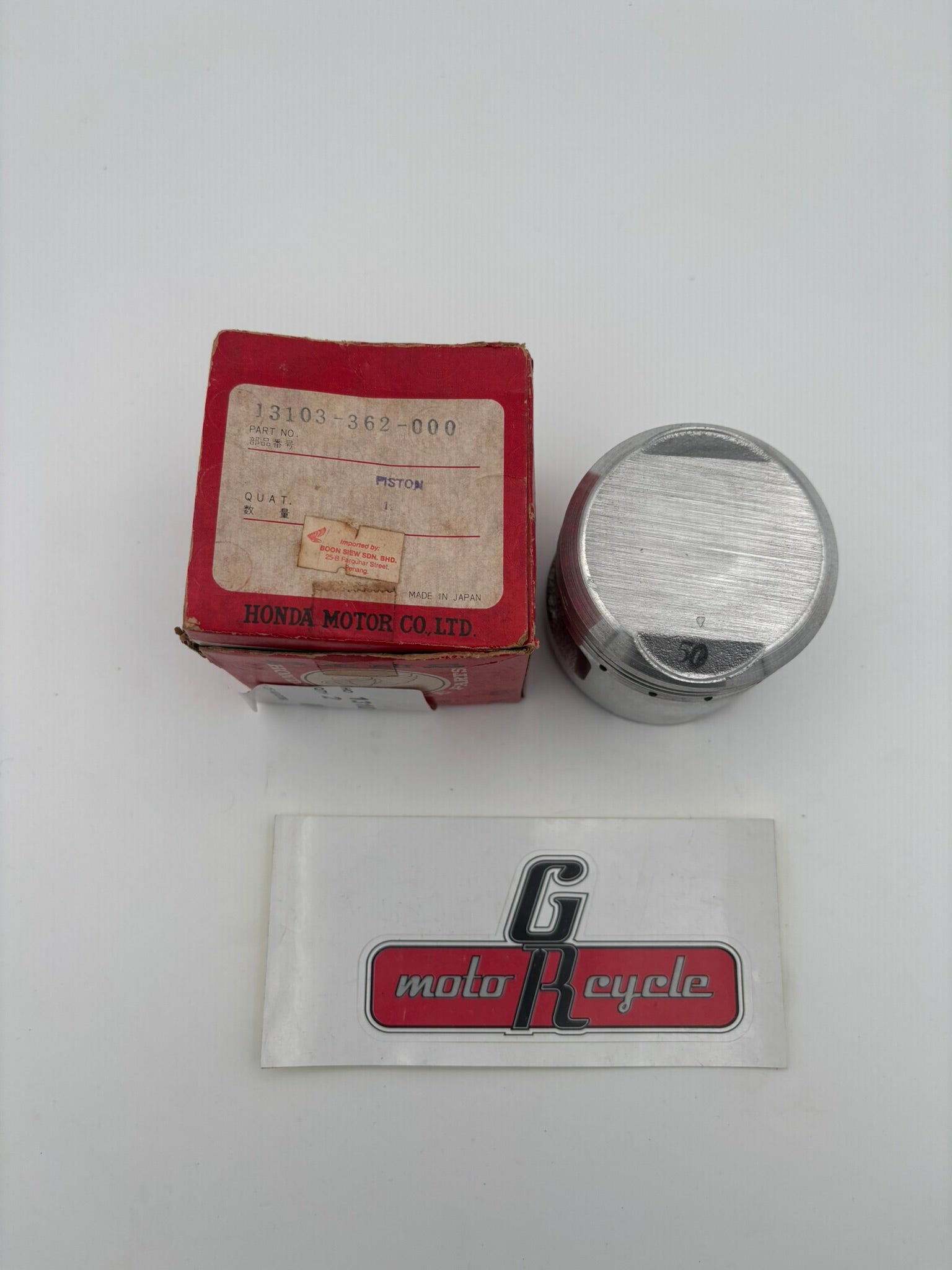HONDA PISTON (O/S 0.50MM) (SUB 13103-391-000 ) 13103-362-000 H96