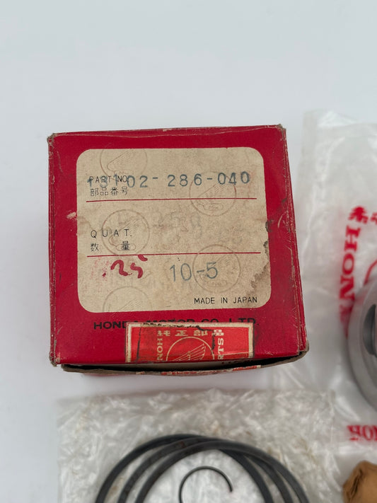 HONDA PISTON 0.25 & RING KIT COMPLETE 13102-286-040 H96