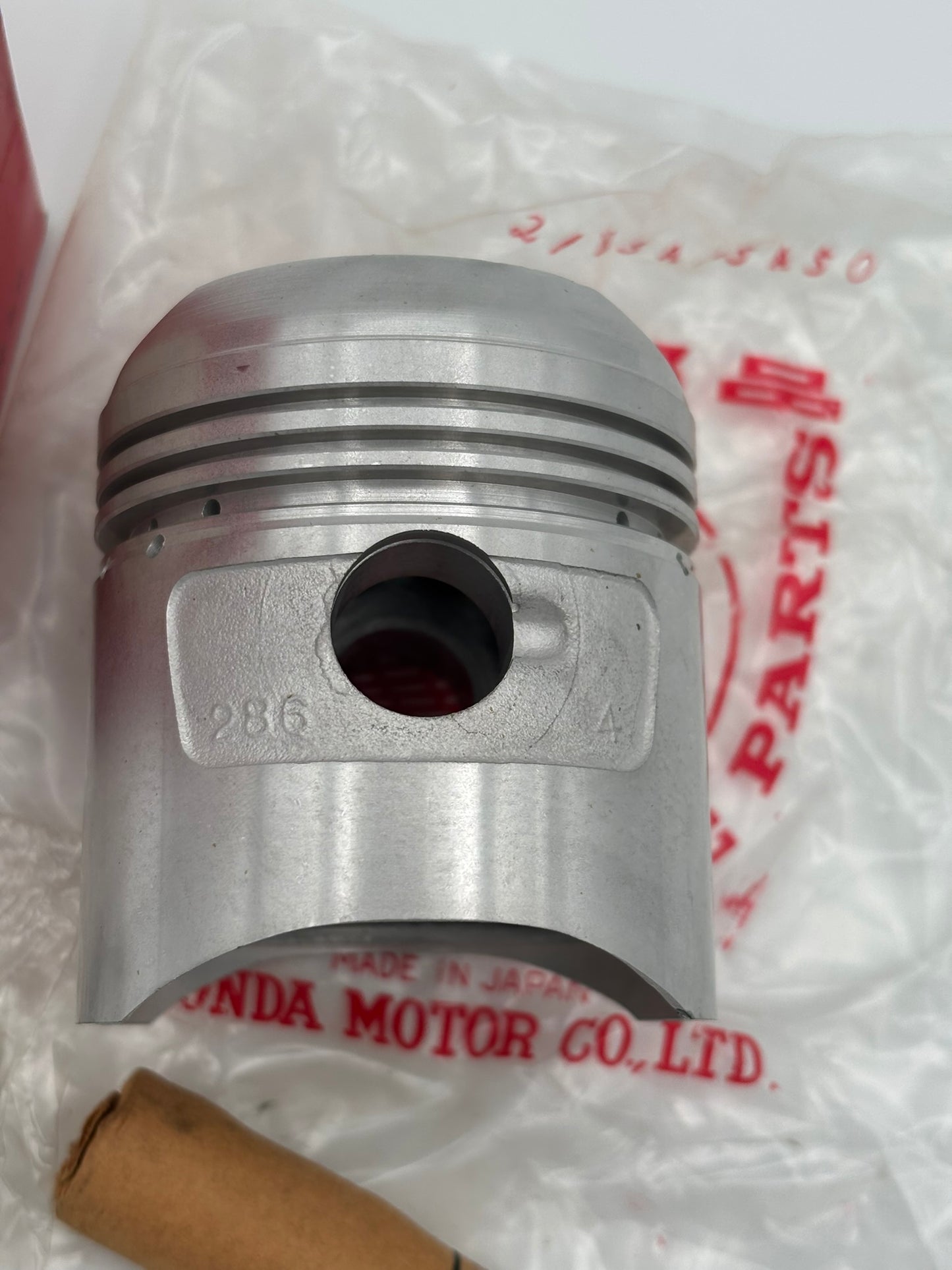 HONDA PISTON 0.25 & RING KIT COMPLETE 13102-286-040 H96