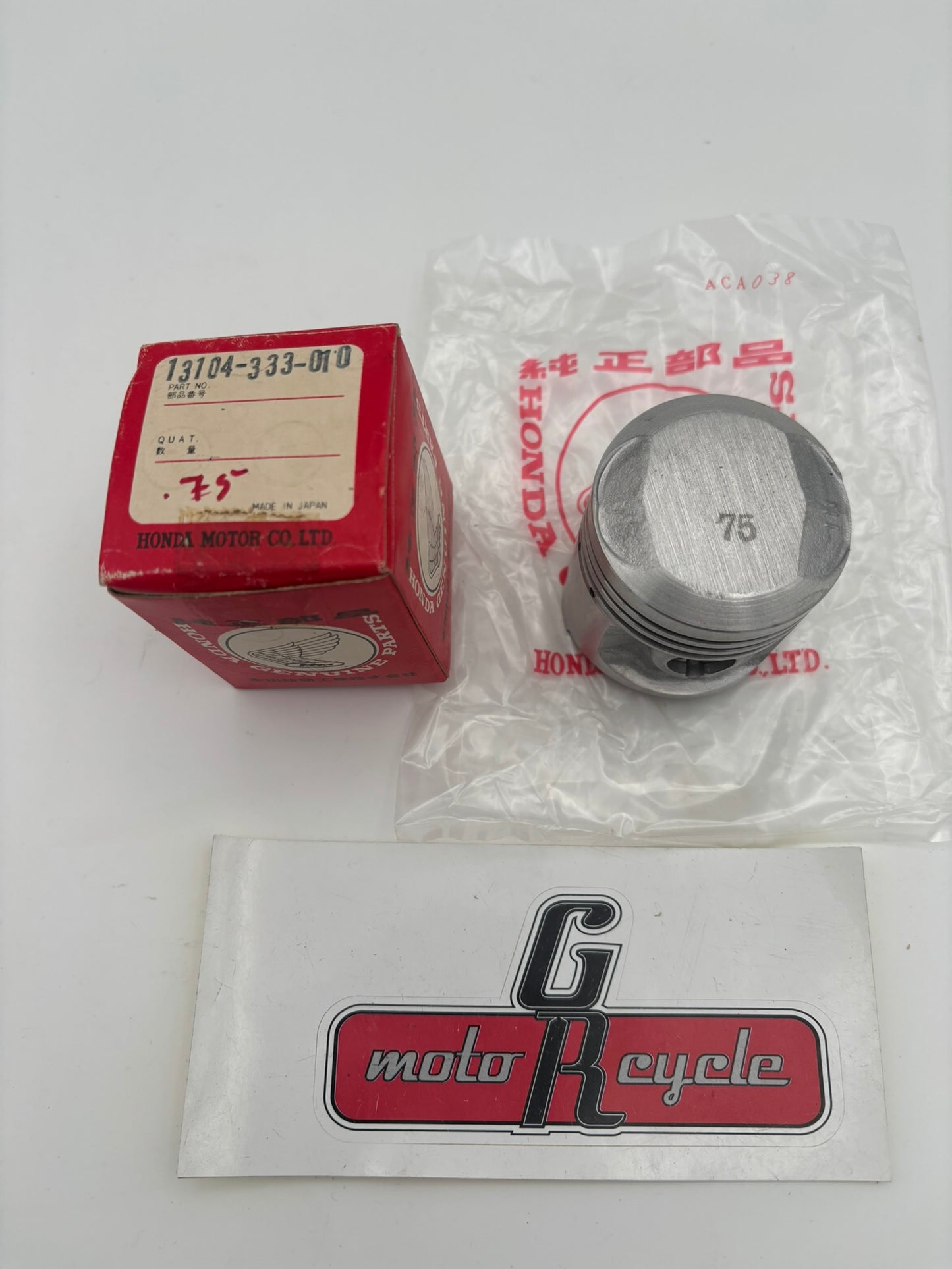 HONDA PISTON (O/S 0.75MM) 13104-333-010 H96
