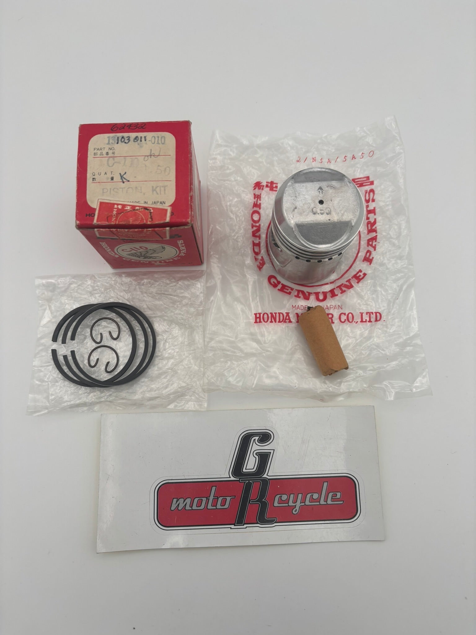 HONDA PISTON KIT (O/S 0.50) 13103-011-010 H96