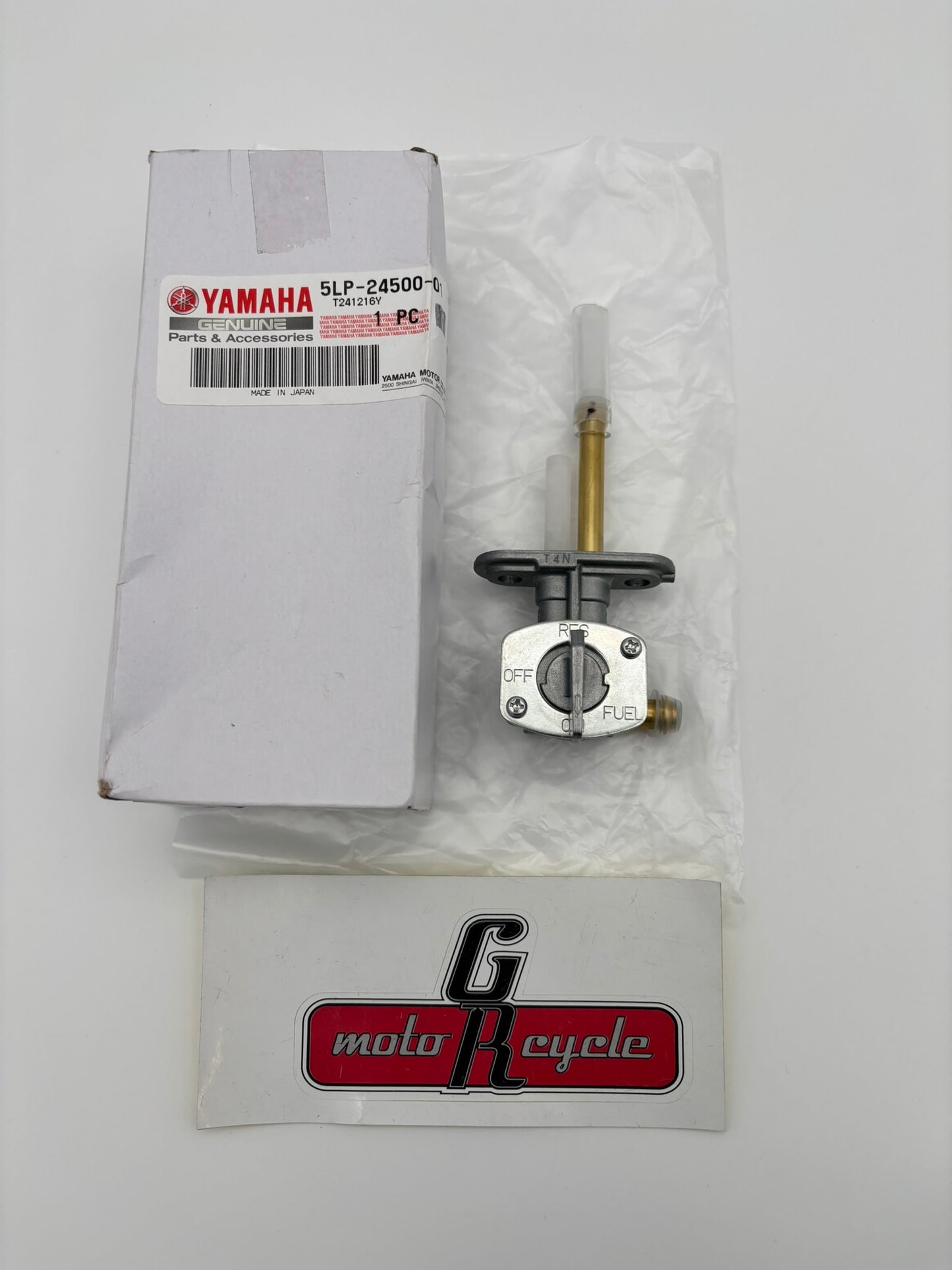 YAMAHA FUEL COCK ASSY 1. (SUB 5LP-24500-00-00 ) 5LP-24500-01-00 Y19