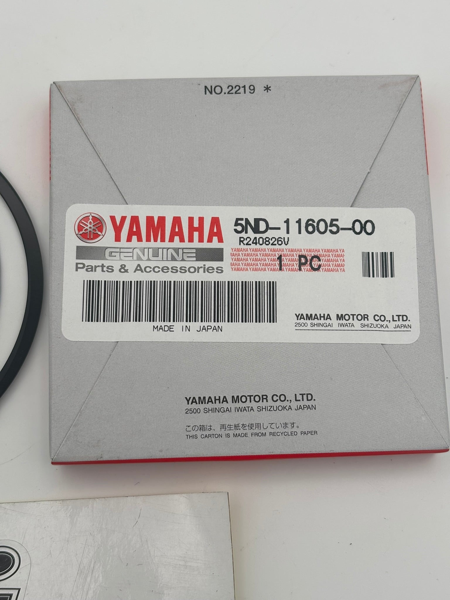 YAMAHA PISTON RING SET (0.50MM O/S) 5ND-11605-00-00 Y20