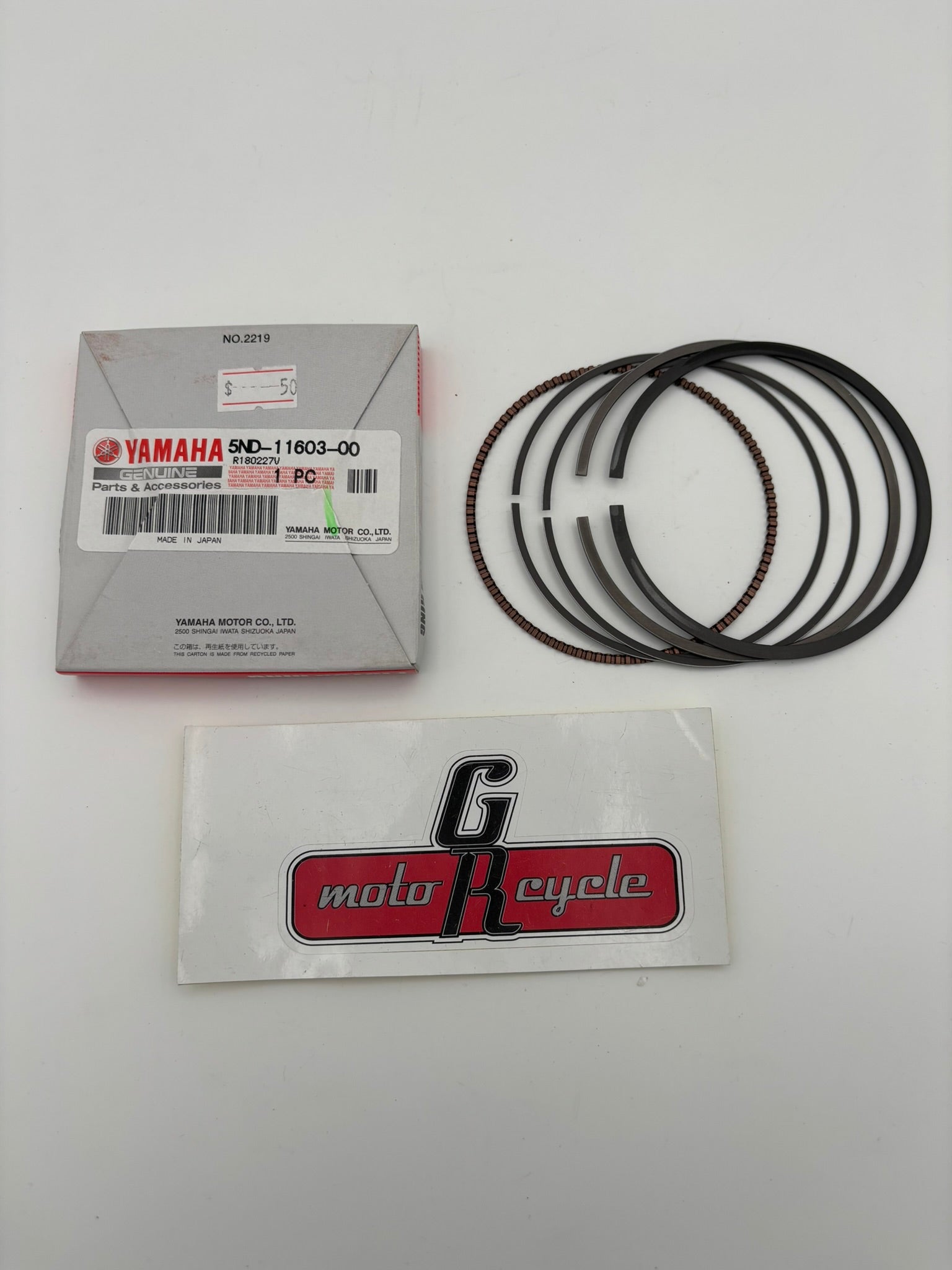 YAMAHA PISTON RING SET (STD) 5ND-11603-00-00 Y20