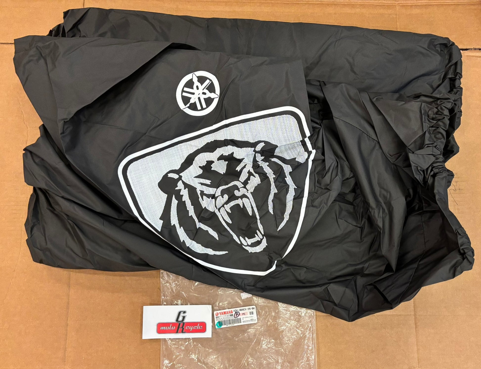 YAMAHA ATV GRIZZLE STORAGE COVER ATV-3B4CV-VN-BK Y20