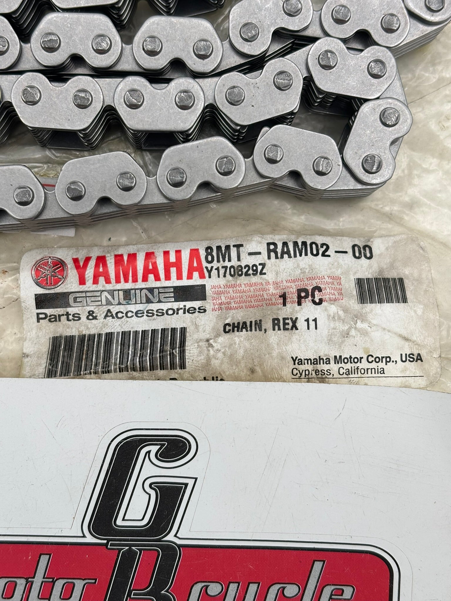 YAMAHA REX CHAIN 11 8MT-RAM02-00-00 Y20