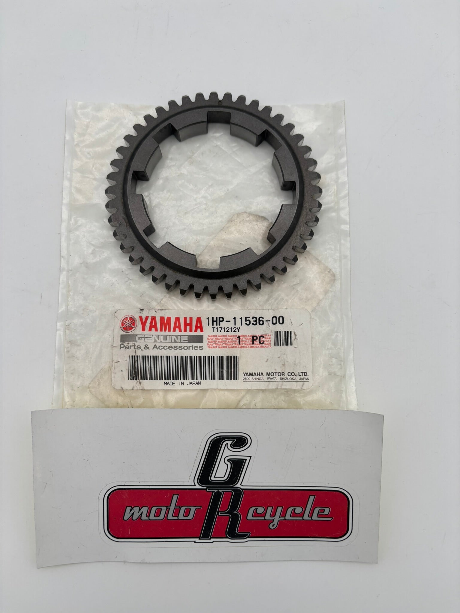 YAMAHA DRIVE GEAR (44T) 1HP-11536-00-00 Y18