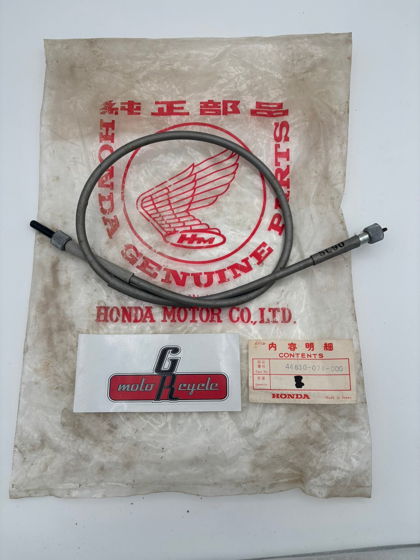 HONDA SPEEDOMETER CABLE 44830-074-000 H226