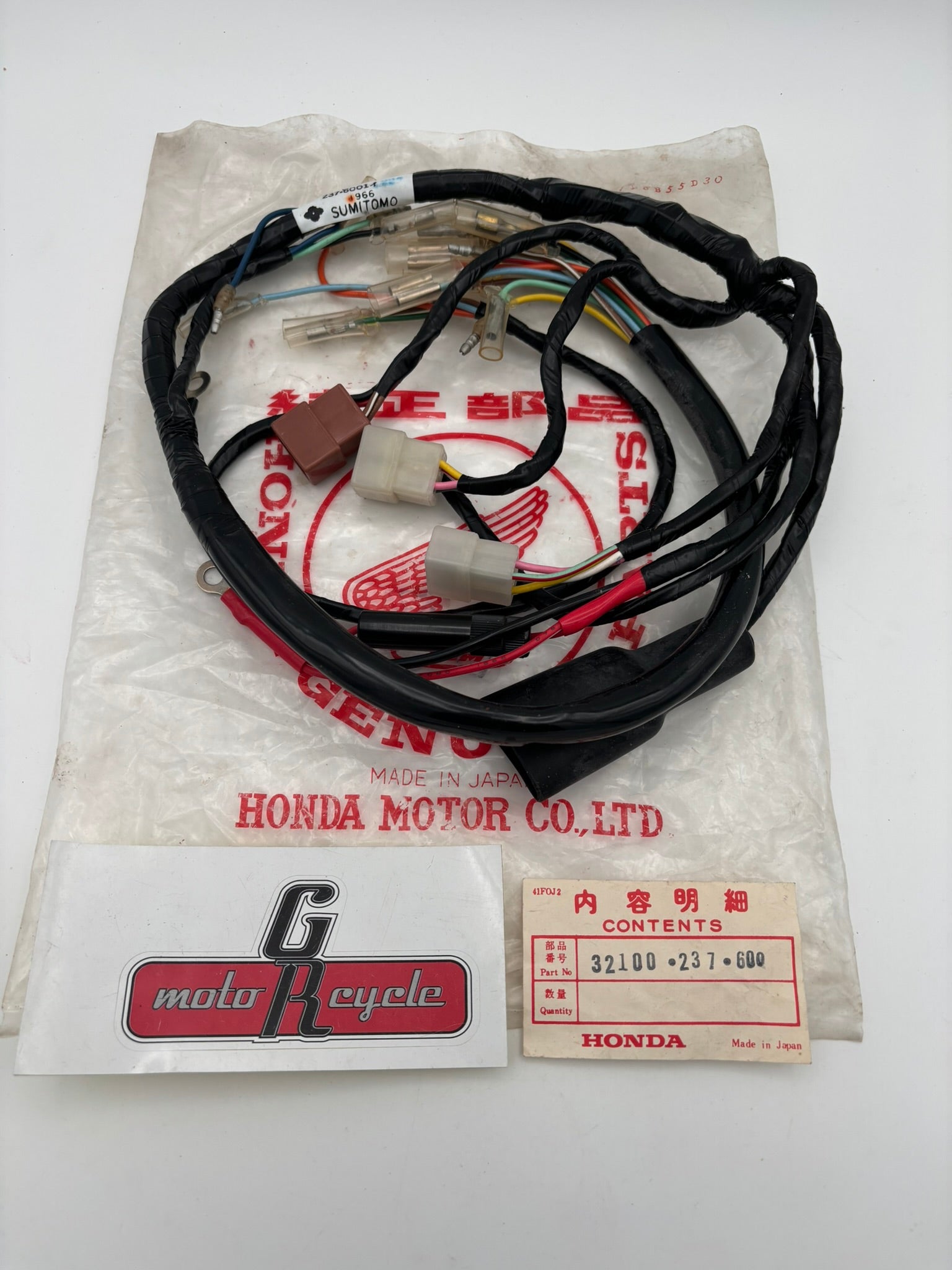 HONDA WIRE HARNESS 32100-237-600 H226