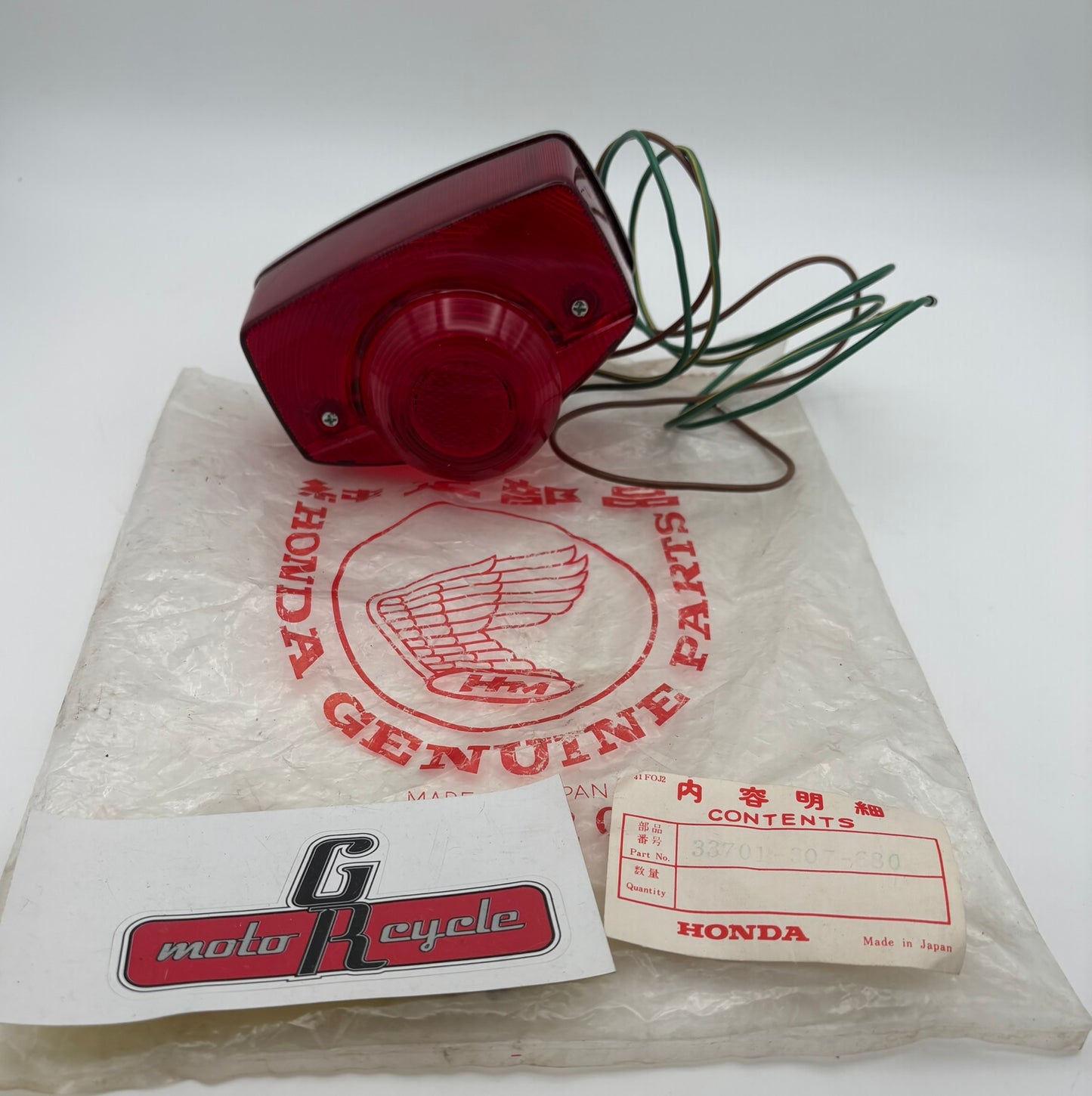 HONDA TAIL LIGHT UNIT ( 33702-303-003 + 33703-303-003 ) 33701-307-680 H227