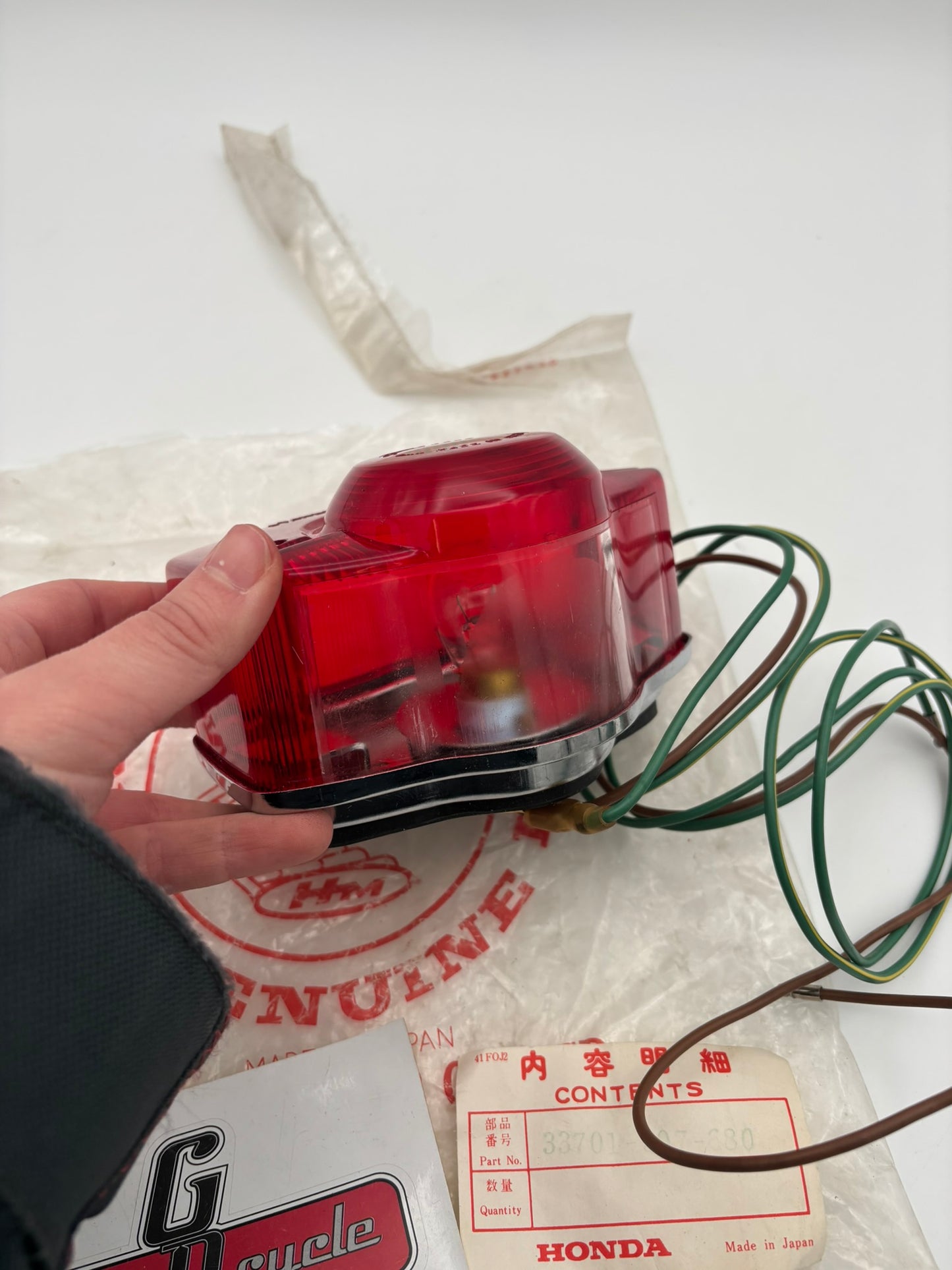 HONDA TAIL LIGHT UNIT ( 33702-303-003 + 33703-303-003 ) 33701-307-680 H227