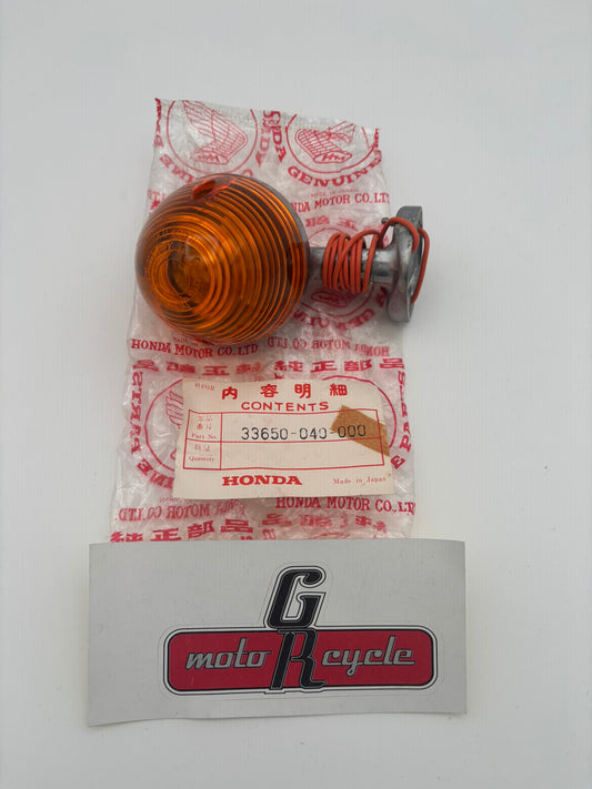 HONDA LEFT REAR TURN SIGNAL (SUB 33600-040-009 33600-040-P00 ) 33650-040-000 H230