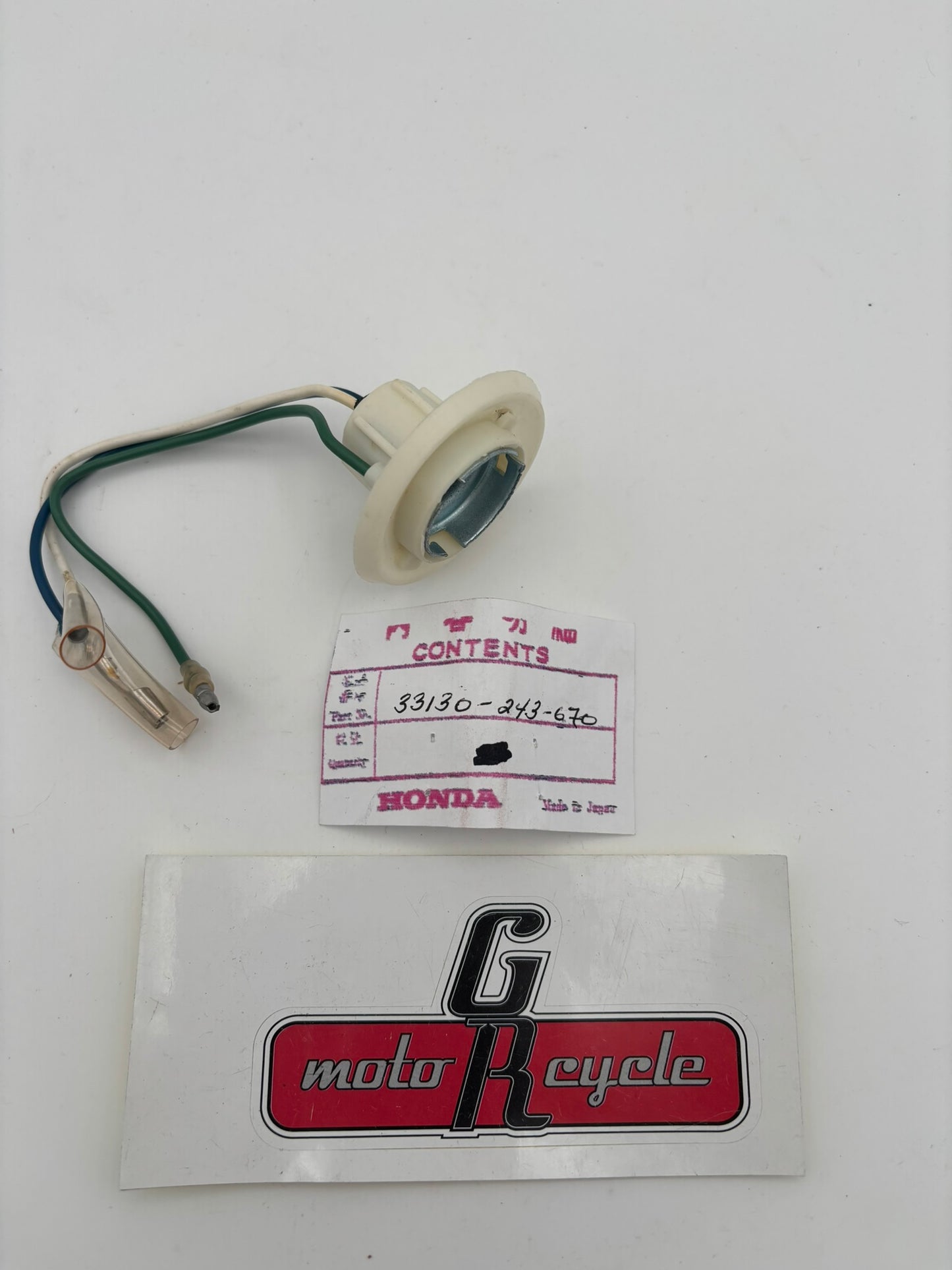 HONDA HEAD LIGHT SOCKET (SUB 33110-KA8-680 ) 33130-243-670 H231