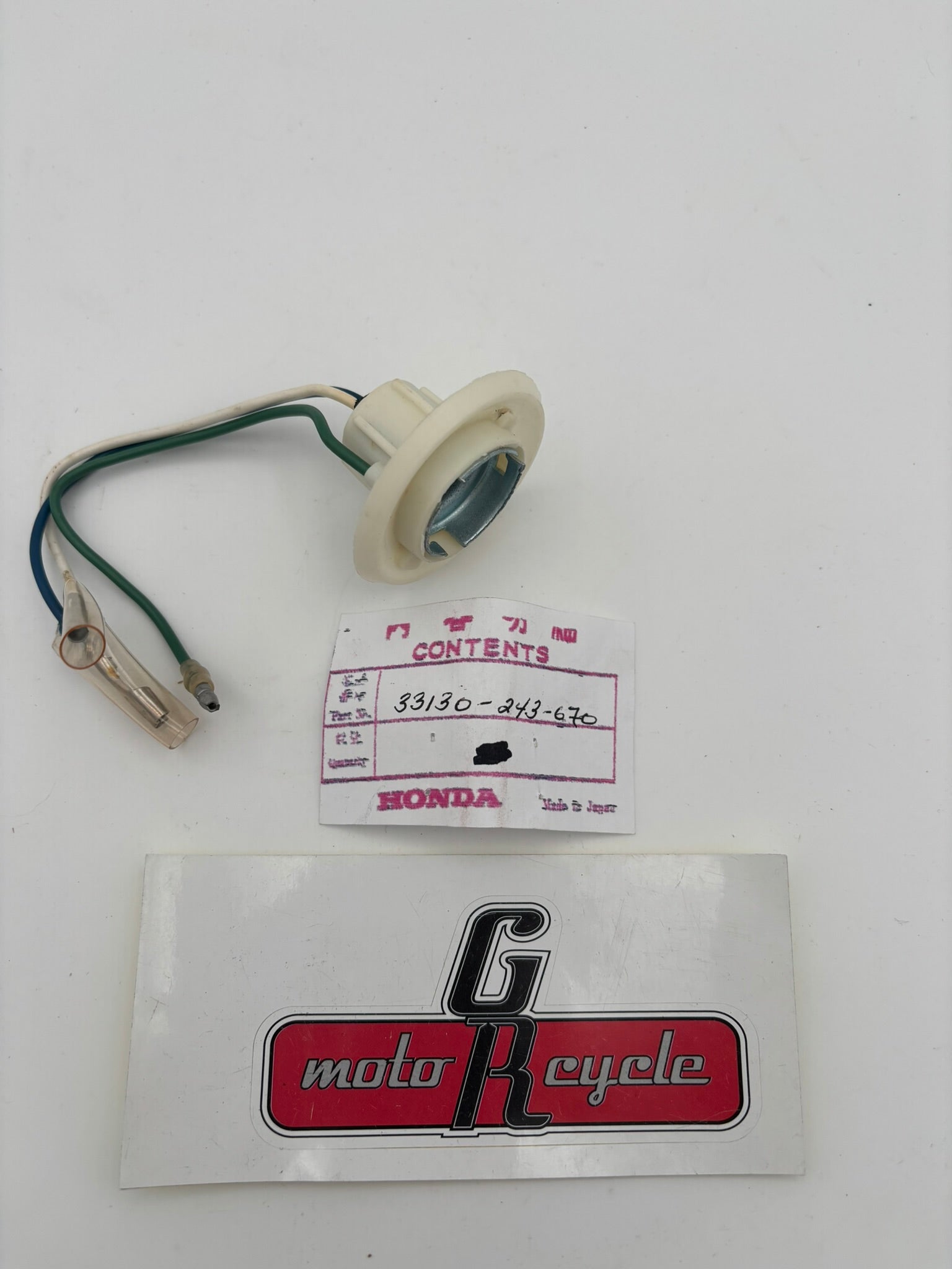 HONDA HEAD LIGHT SOCKET (SUB 33110-KA8-680 ) 33130-243-670 H231