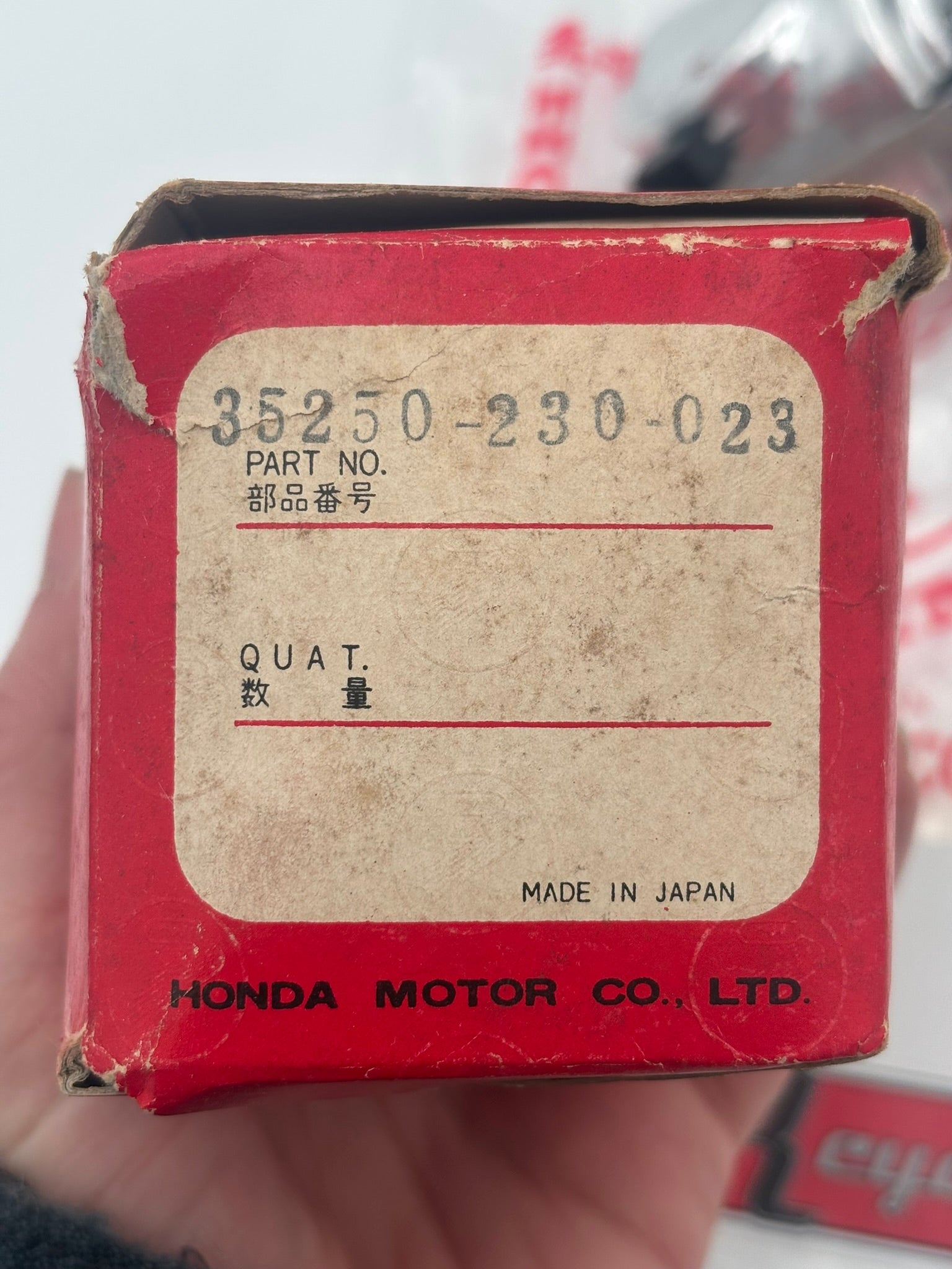 HONDA HORN & TURN SIGNAL SWITCH 35250-230-023 H234