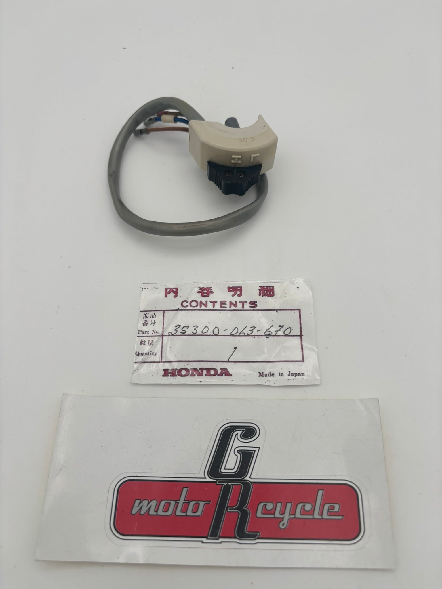 HONDA USED DIMMER SWITCH 35300-063-670-U H234