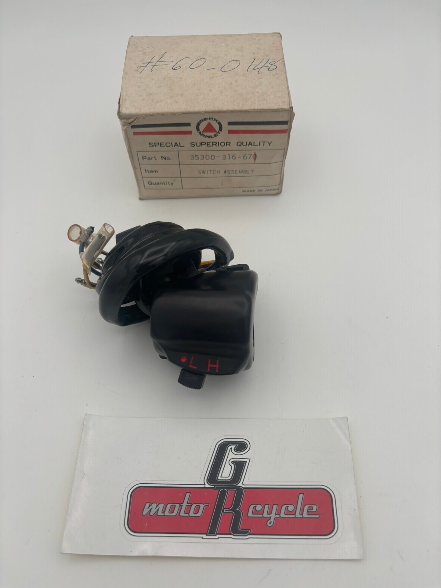 AFTERMARKET STARTER SWITCH MADE IN JAPAN 35300-316-670-J H236