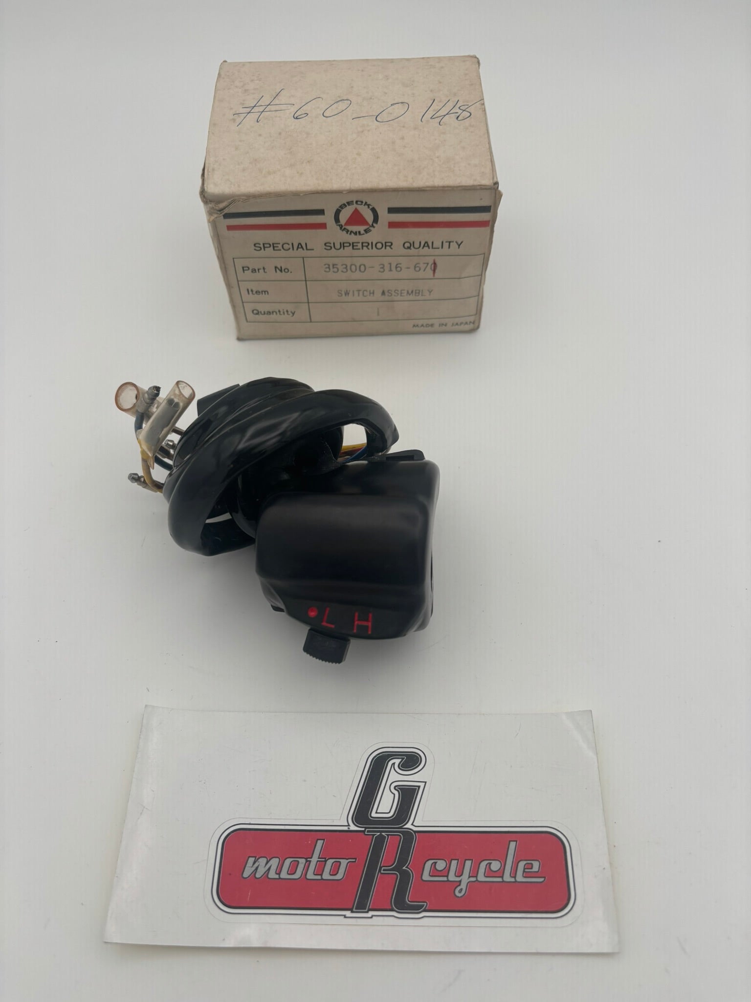 AFTERMARKET STARTER SWITCH MADE IN JAPAN 35300-316-670-J H236