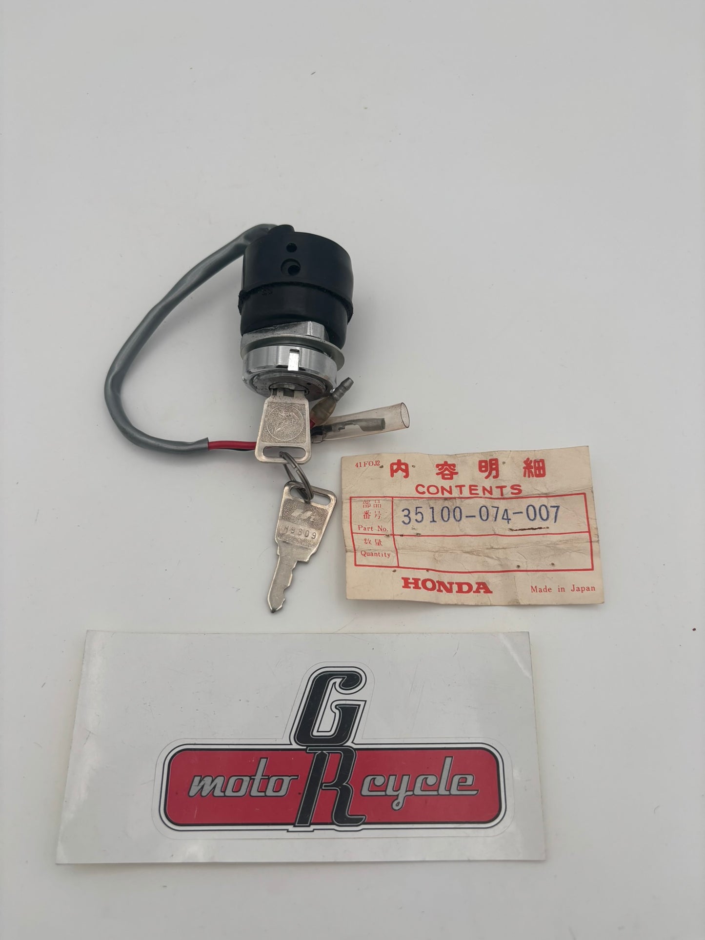 HONDA IGNITION SWITCH (SUB 35010-074-007 ) 35100-074-007 H236