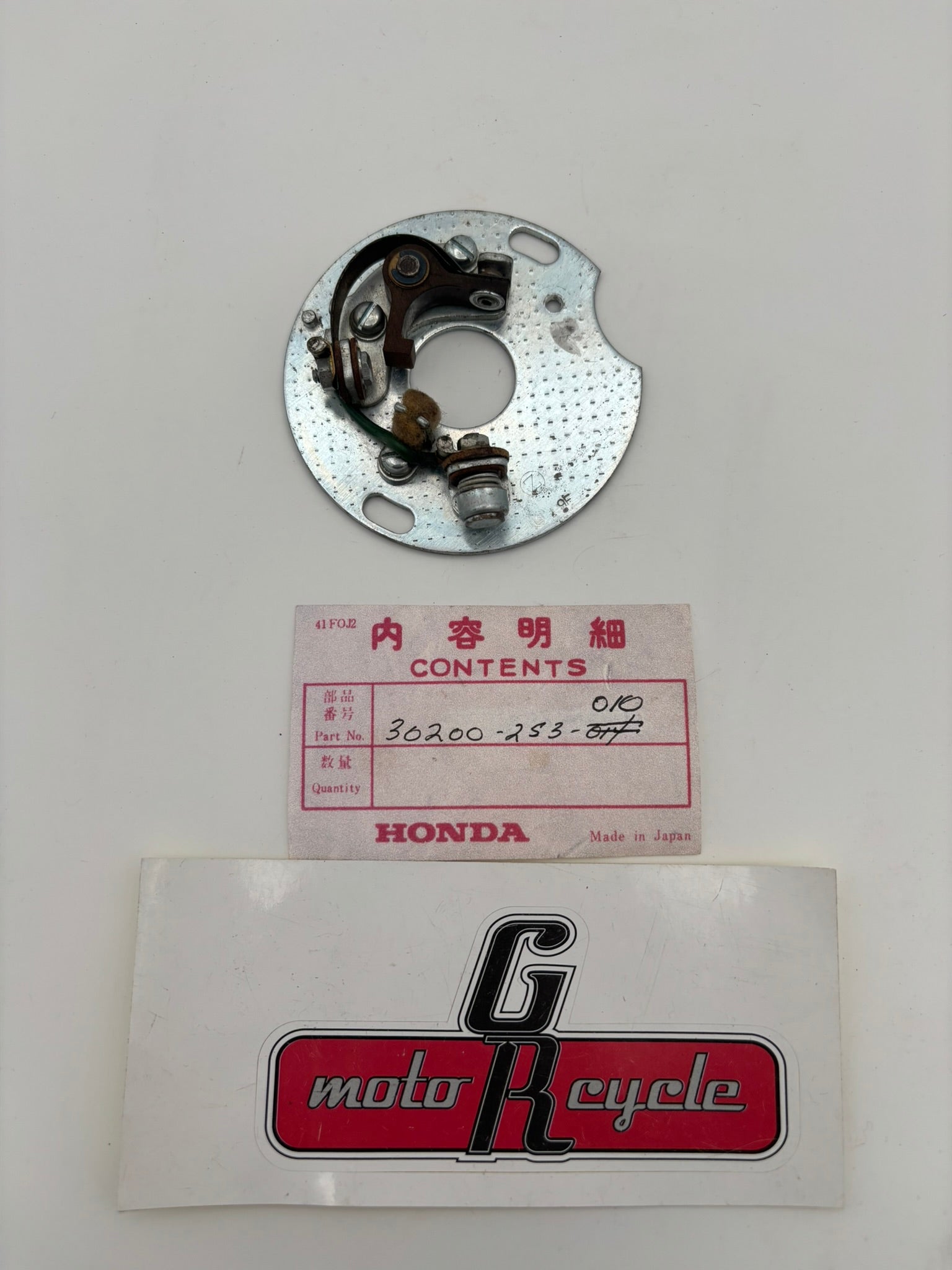 HONDA CONTACT BREAKER (SUB 30200-253-000 30200-253-014 ) 30200-253-010 H236